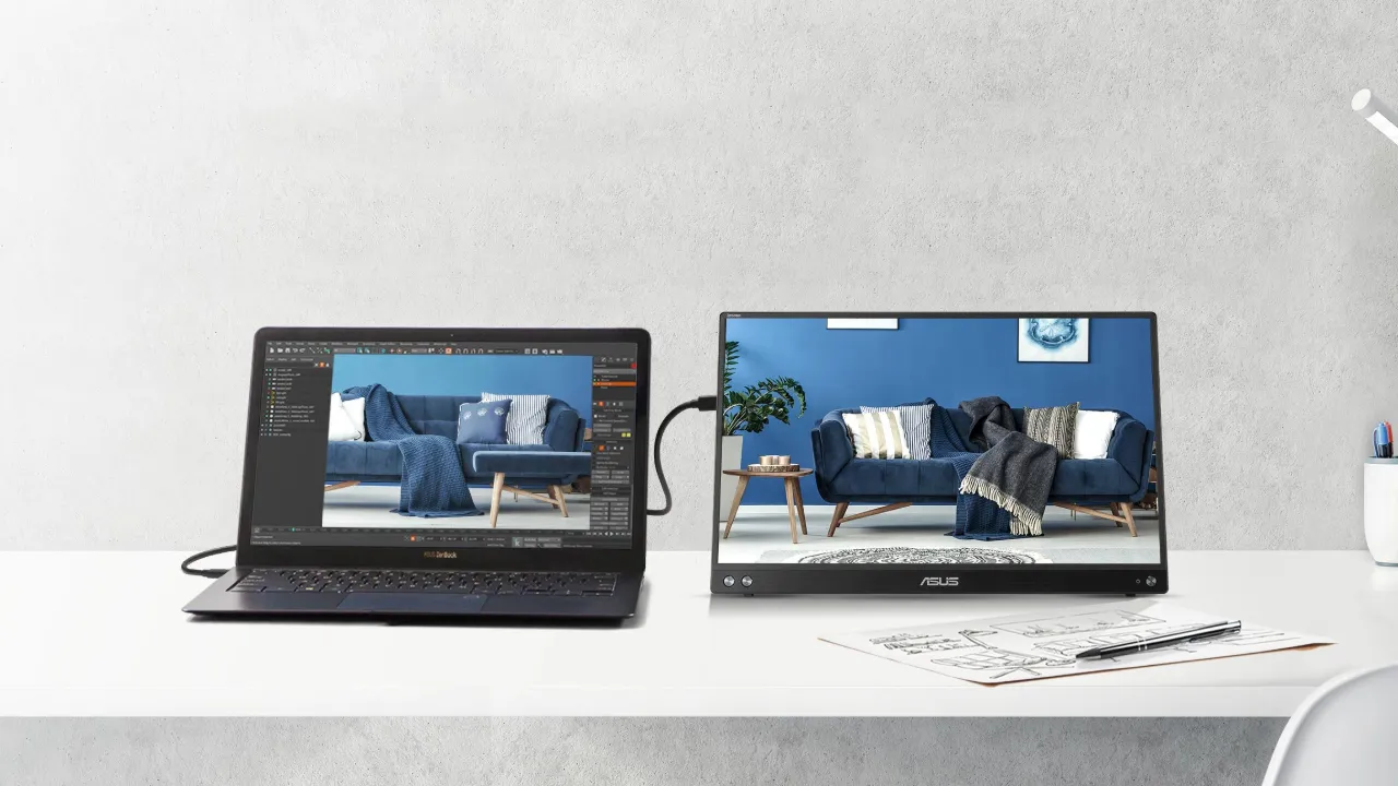 Монітор портативний Asus 15.6" ZenScreen MB16ACV IPS 60Hz (UA)