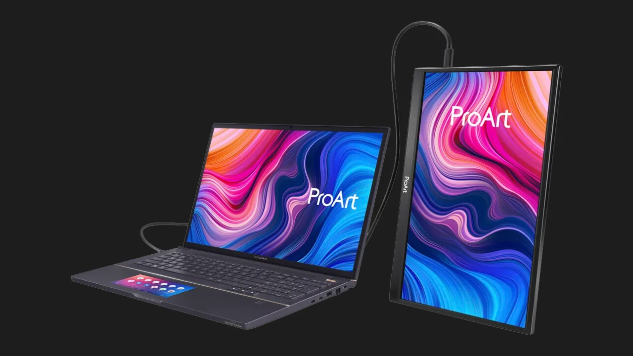 Монітор портативний Asus 14" ProArt PA148CTV IPS 60Hz (UA)