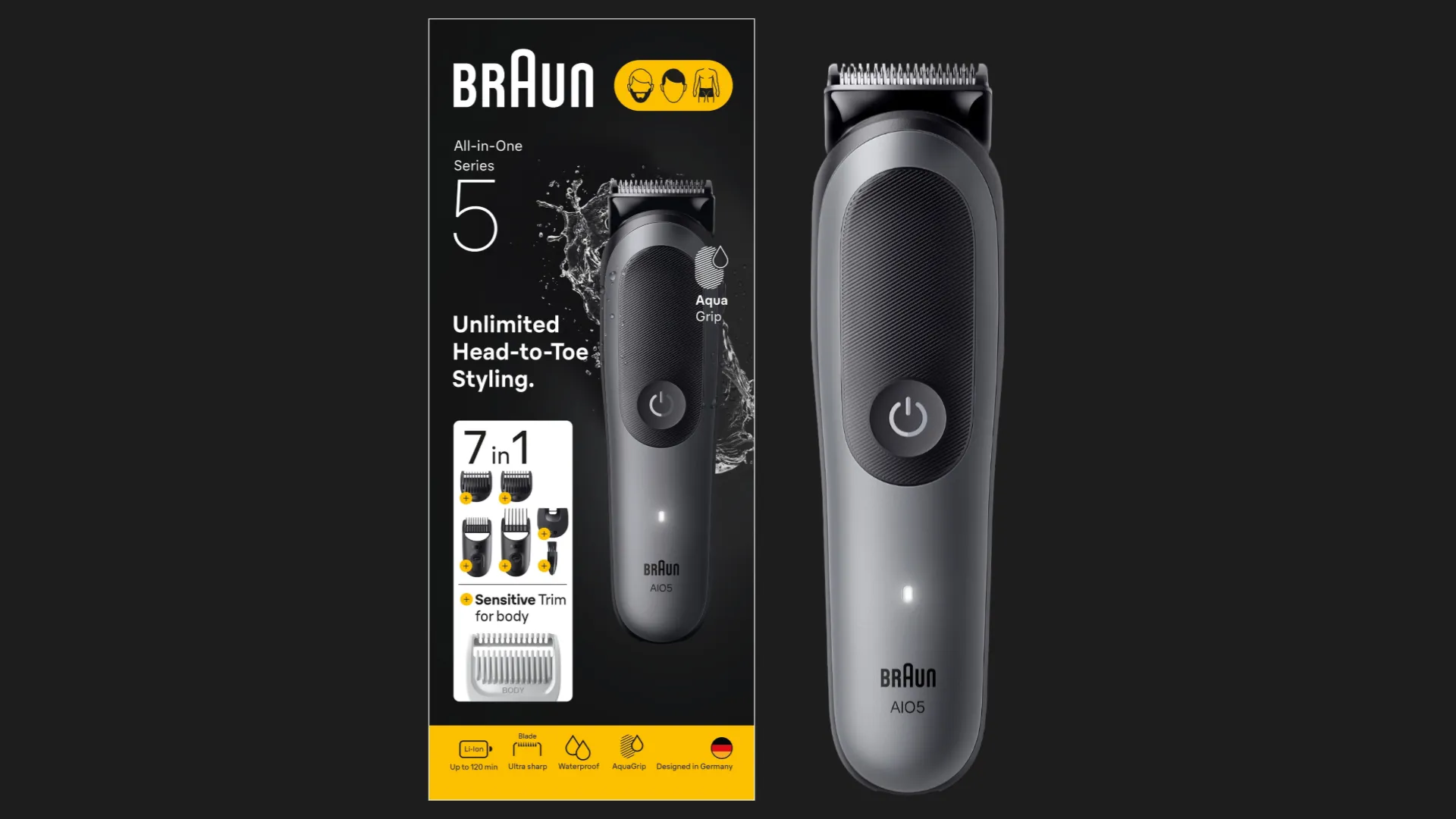 Тример Braun Series 5 (Gray)