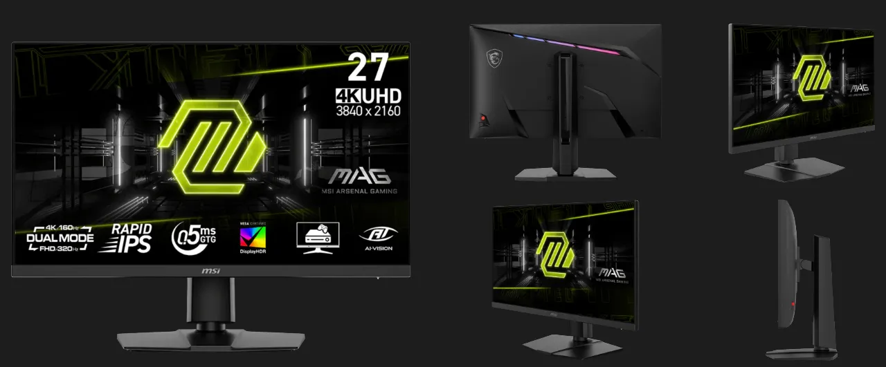 Монітор MSI 27" MAG 272URDF E16 IPS 160Hz (UA)