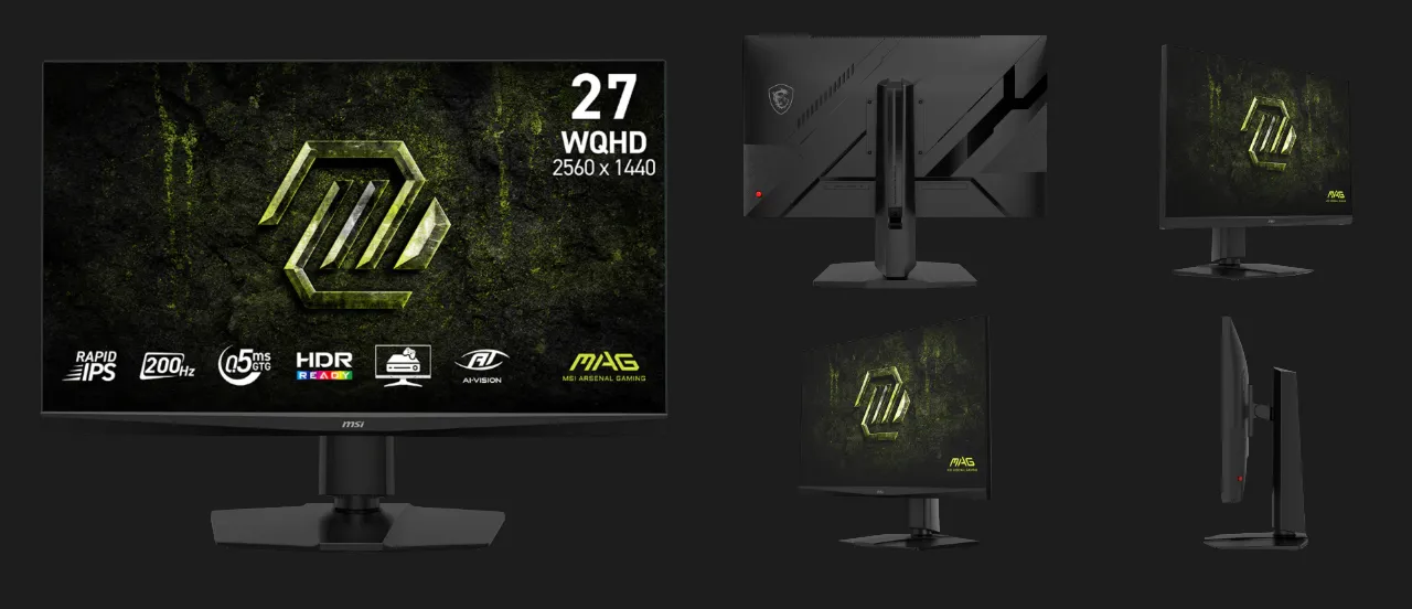 Монитор MSI 27" MAG 272QPF E20 IPS 200Hz (UA)