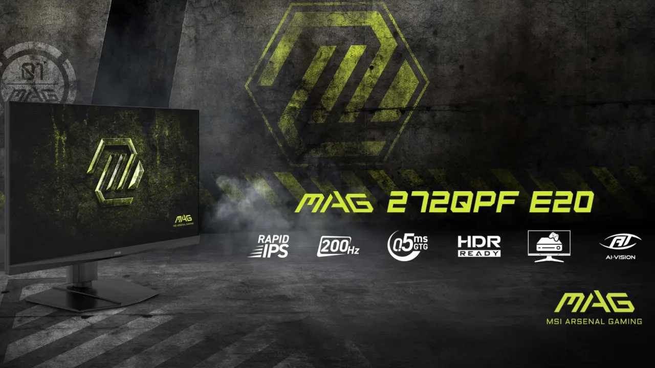 Монитор MSI 27" MAG 272QPF E20 IPS 200Hz (UA)