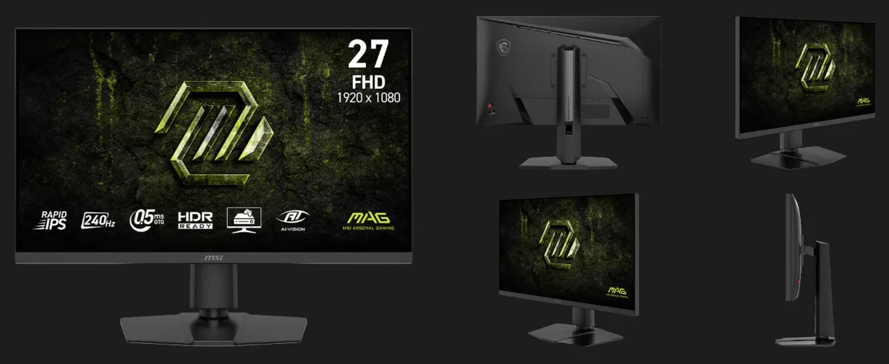 Монітор MSI 27" MAG 272PF X24 IPS 240Hz (UA)
