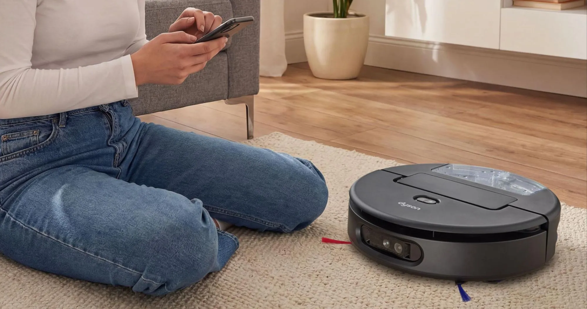 Робот-пылесос Dyson Spot+Scrub Ai (586183-01)
