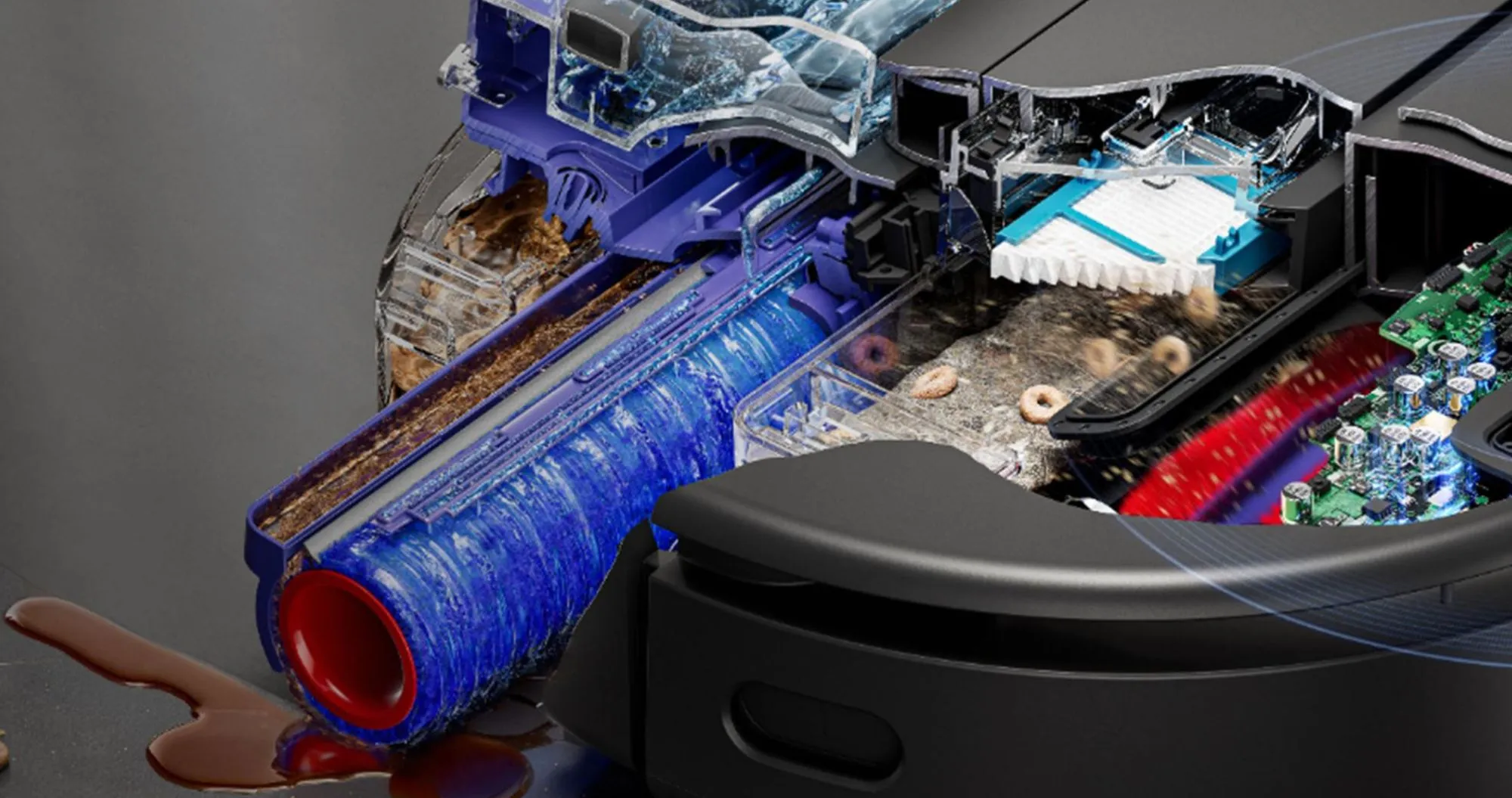 Робот-пылесос Dyson Spot+Scrub Ai (586183-01)