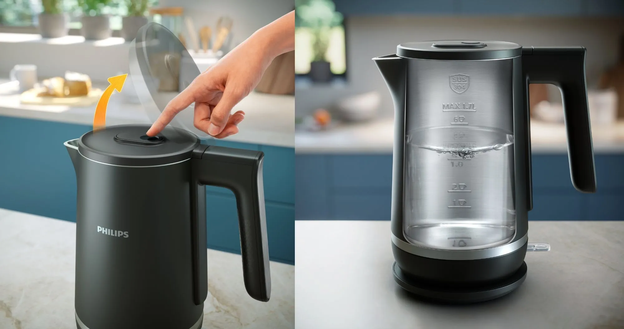 Електрочайник Philips Double Walled Kettle (HD9395/90)