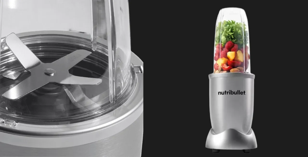 Блендер стаціонарний Nutribullet Pro NB907S (Gray)