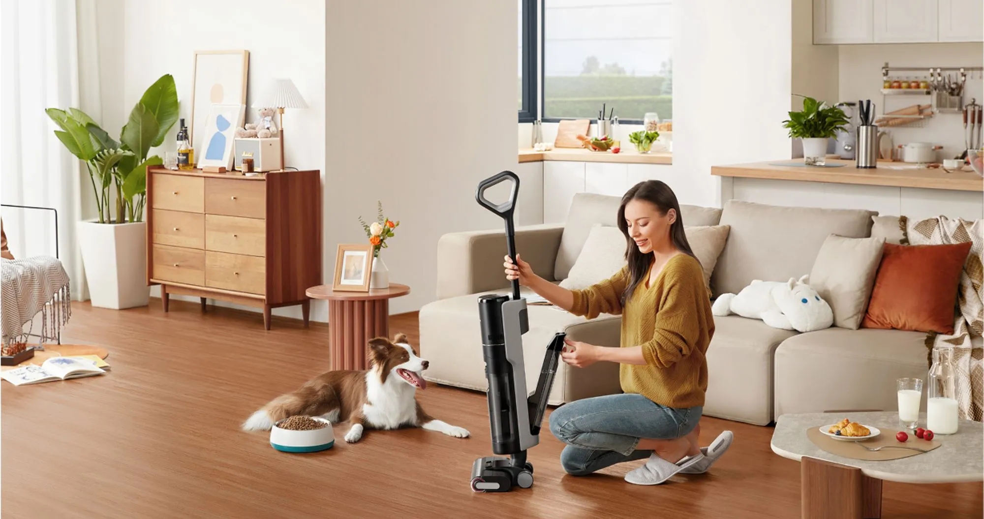 Акумуляторний пилосос Dreame Wet & Dry Vacuum Cleaner G10 PRO (Black)