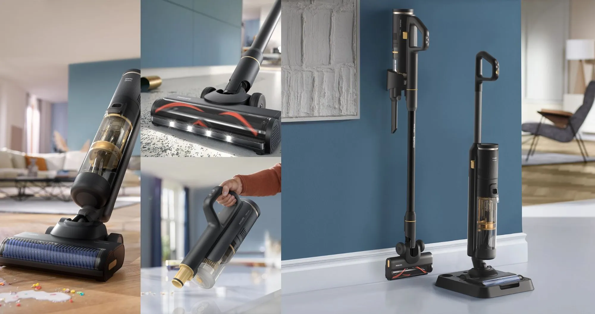 Акумуляторний пилосос Philips AquaTrio XW7264/10