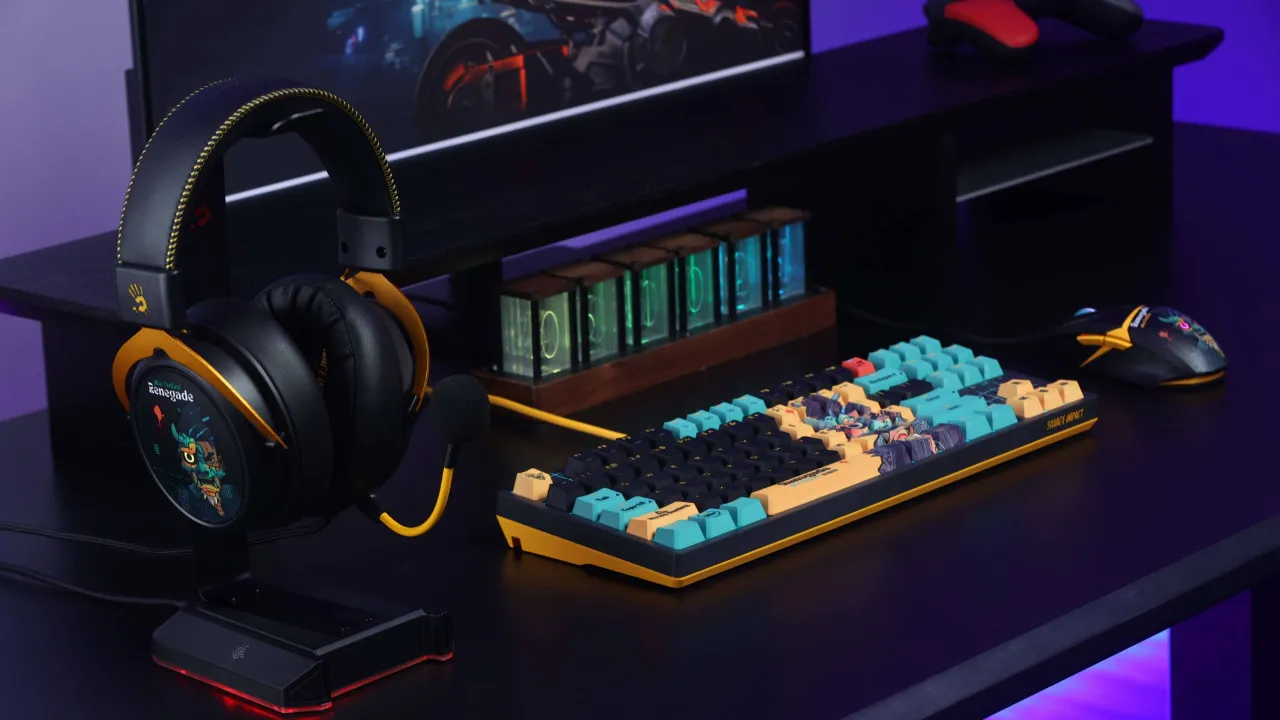 Клавіатура ігрова Bloody AT87 (Renegade)