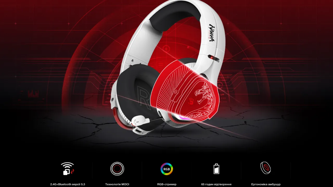 Ігрова гарнітура Bloody MR720 (Naraka)