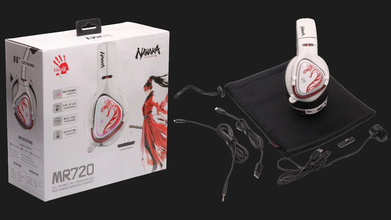 Ігрова гарнітура Bloody MR720 (Naraka)