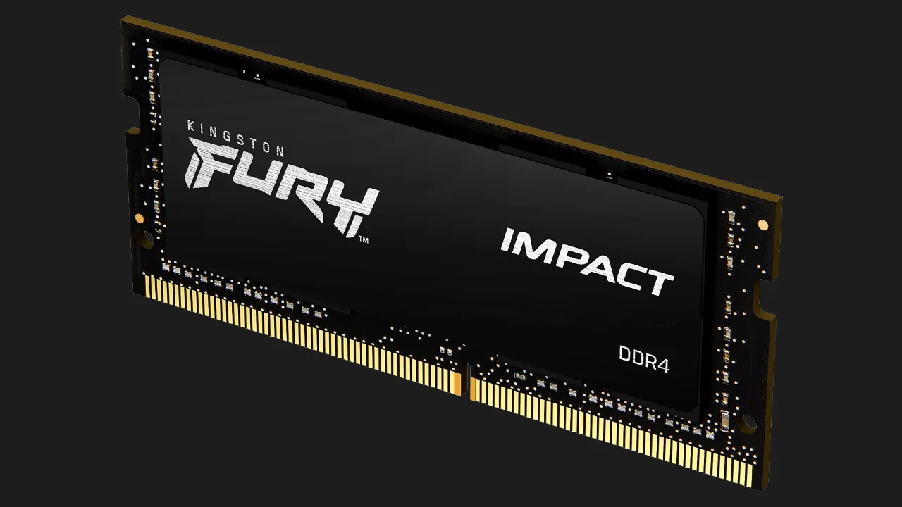 Оперативна памʼять Kingston Fury Impact SO-DIMM DDR4 64GB 2x32GB 3200MHz (KF432S20IBK2/64)