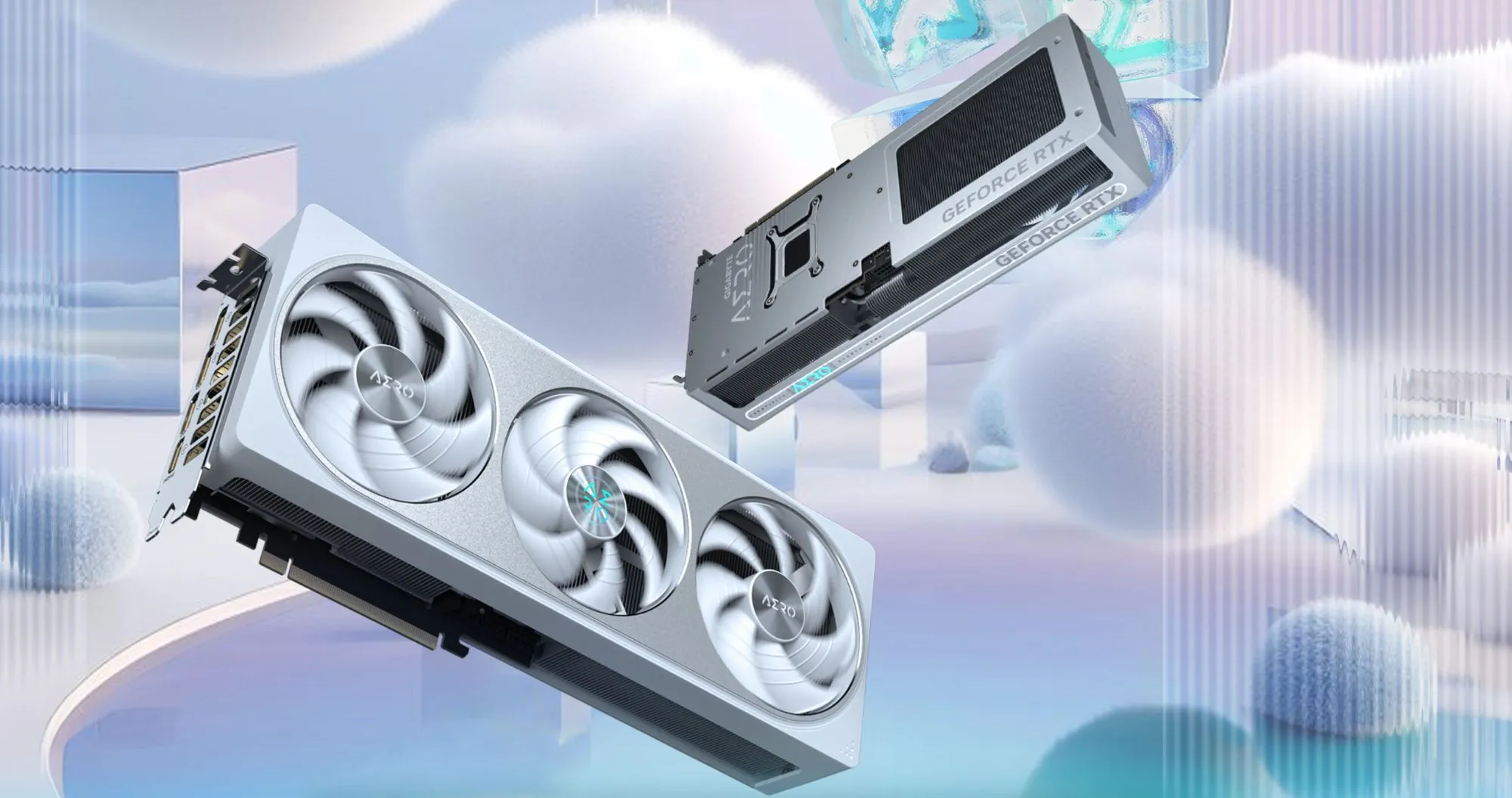 Видеокарта GIGABYTE GeForce RTX 5070 AERO OC 12GB (GV-N5070AERO OC-12GD)