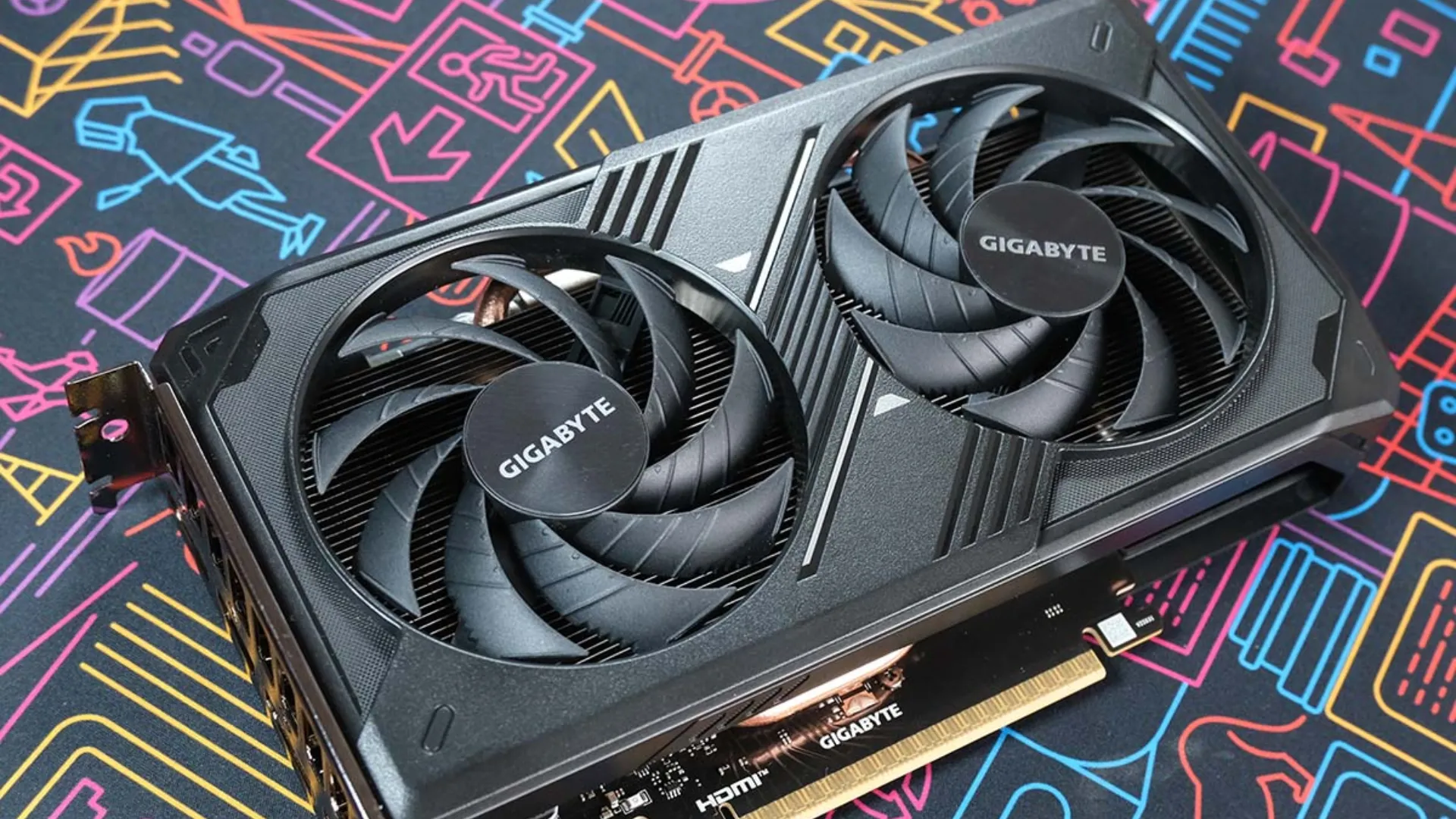 Відеокарта GIGABYTE GeForce RTX 5050 WINDFORCE 2 OC 8GB (GV-N5050WF2OC-8GD)