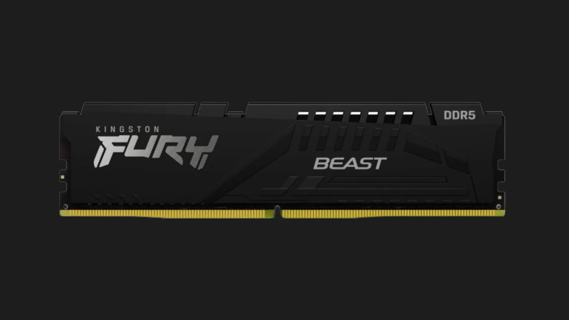 Оперативна памʼять Kingston Fury Beast DDR5 16GB 2x8GB 5600MHz (KF556C40BBK2-16)