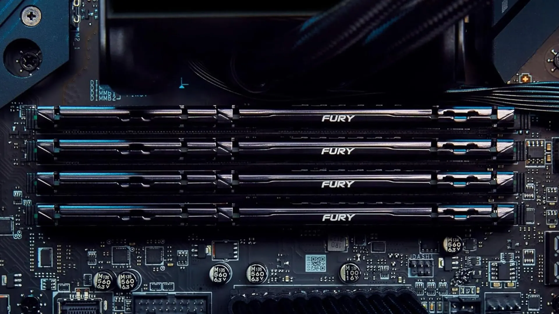 Оперативна памʼять Kingston Fury Beast DDR5 16GB 2x8GB 5600MHz (KF556C40BBK2-16)