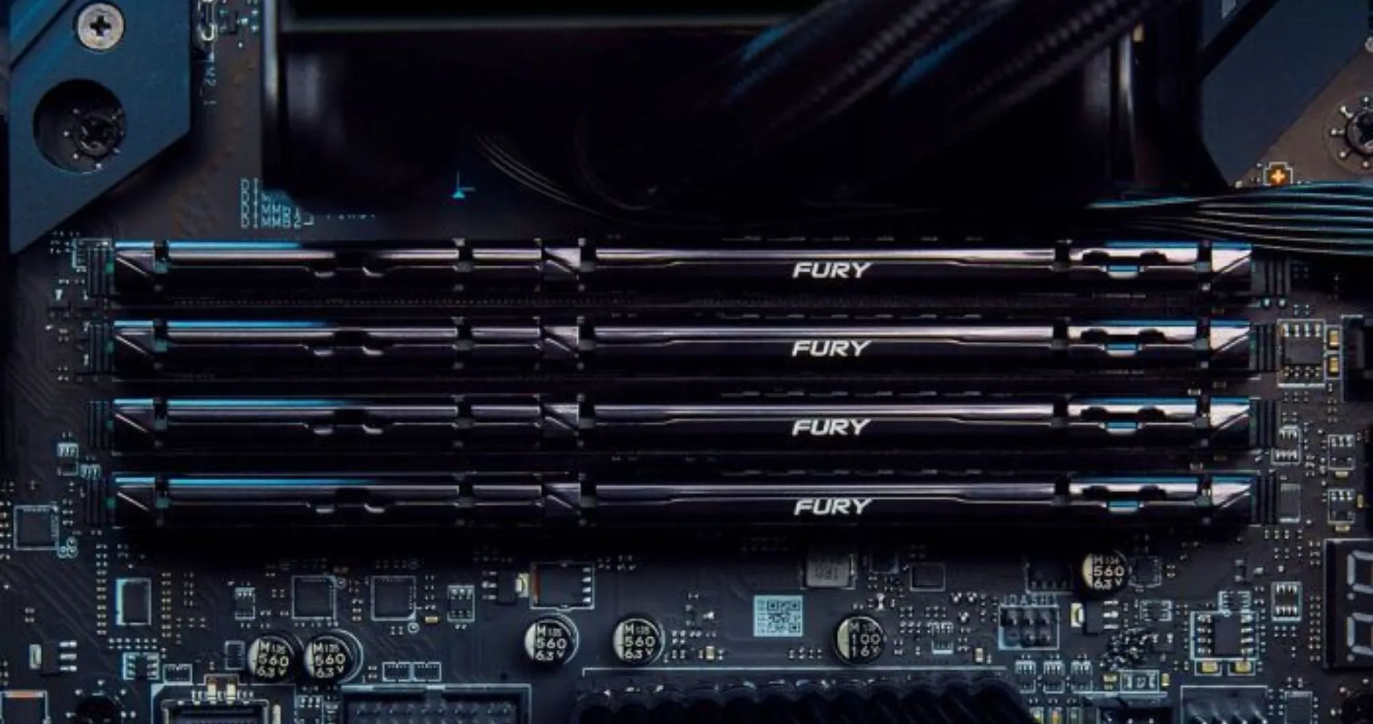 Оперативная память Kingston Fury Beast DDR5 16GB 2x8GB 6000MHz (KF560C36BBEK2-16)