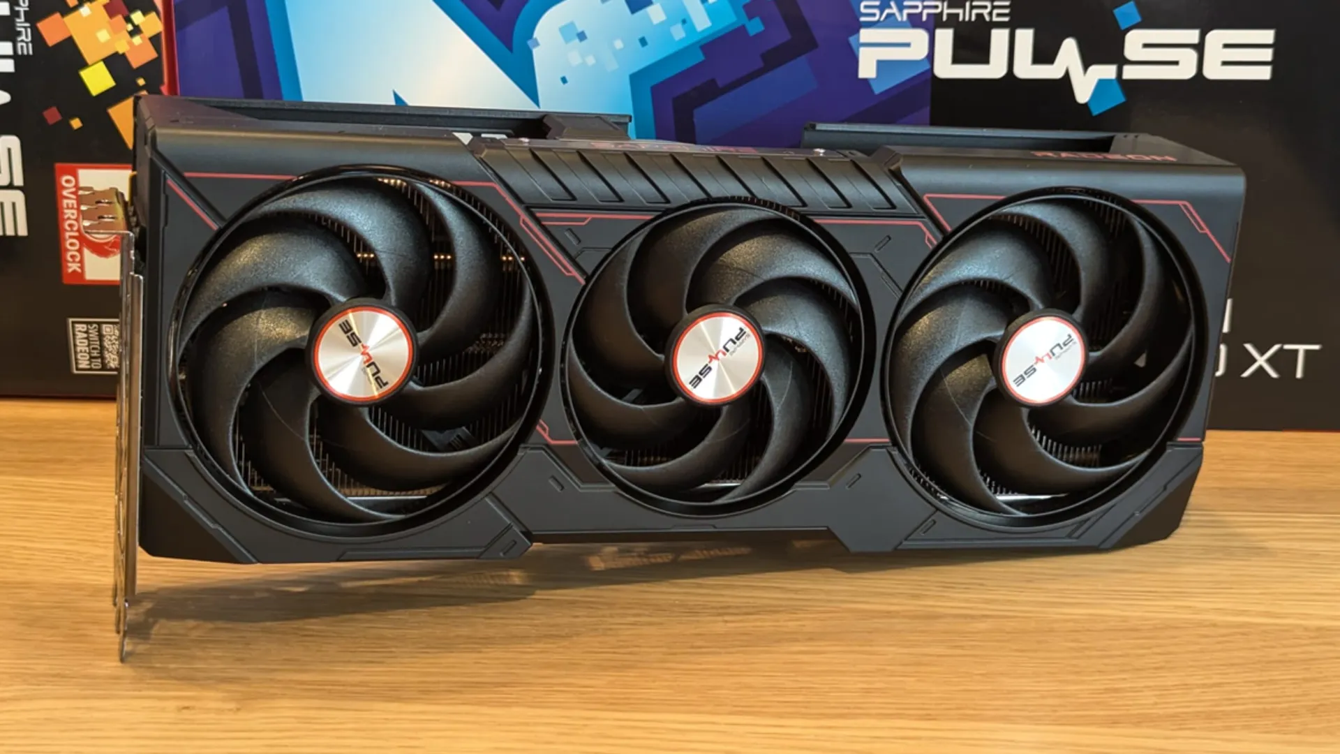 Видеокарта Sapphire Radeon RX 9070 XT Pulse Gaming OC 16GB (11348-03-20G)