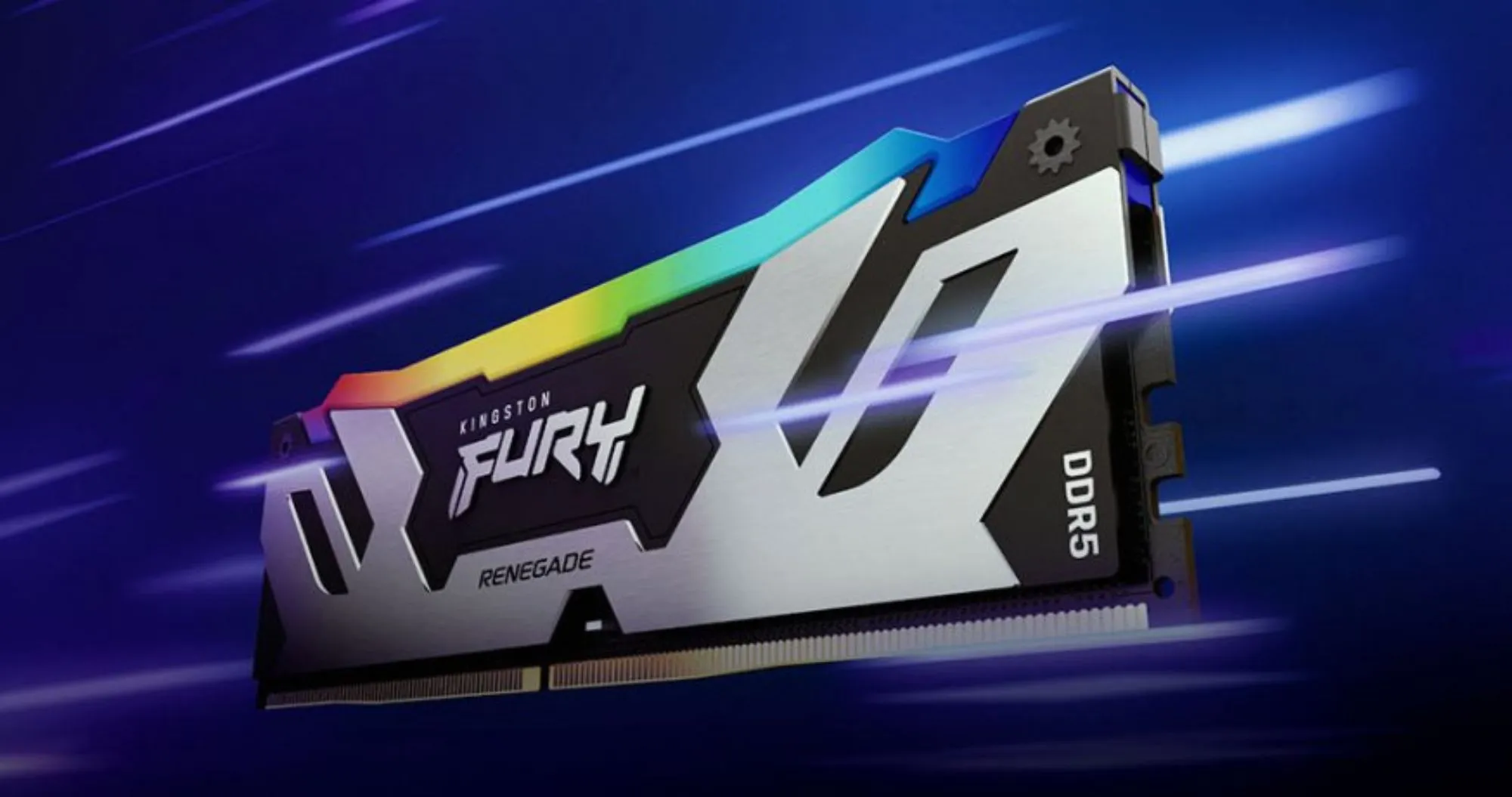 Оперативная память Kingston Fury Renegade RGB DDR5 32GB 2x16GB 6400MHz (KF564C32RSAK2-32)