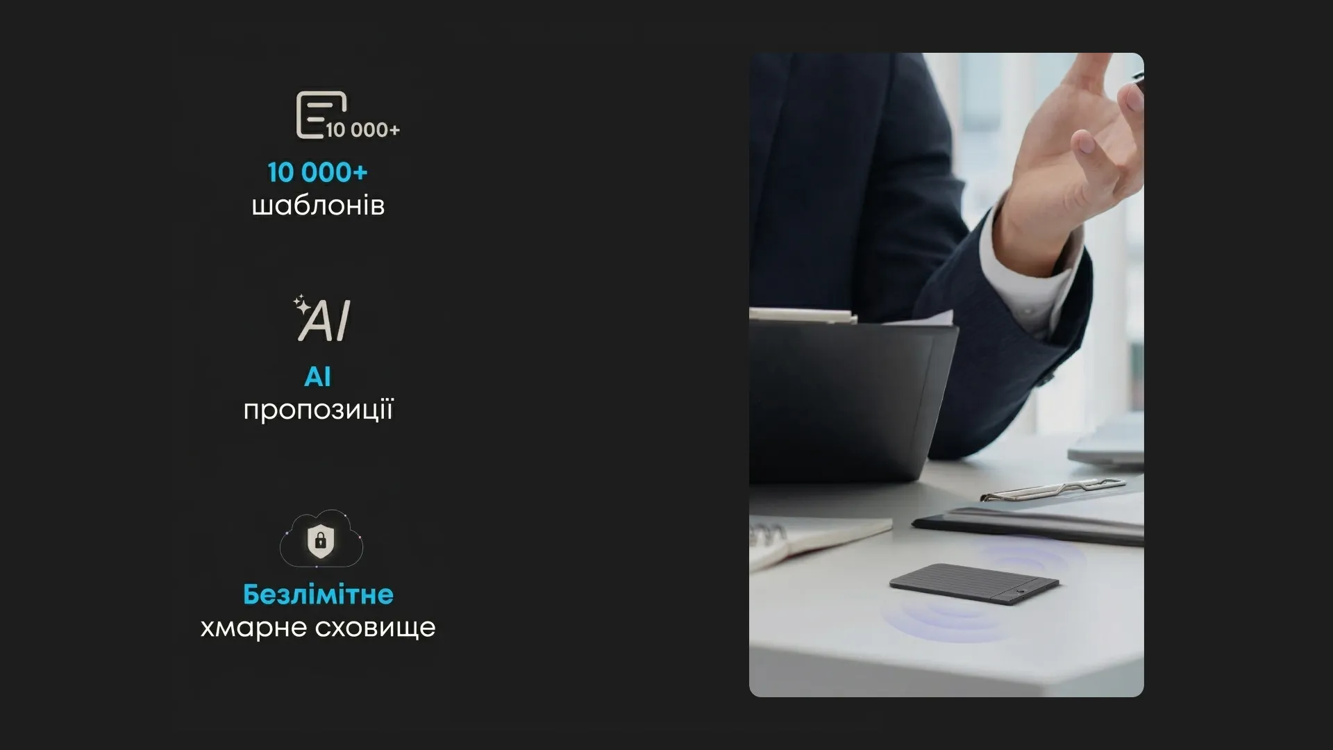 Цифровой диктофон PLAUD Note ChatGPT AI (Navy Blue) (NB-100-NB)