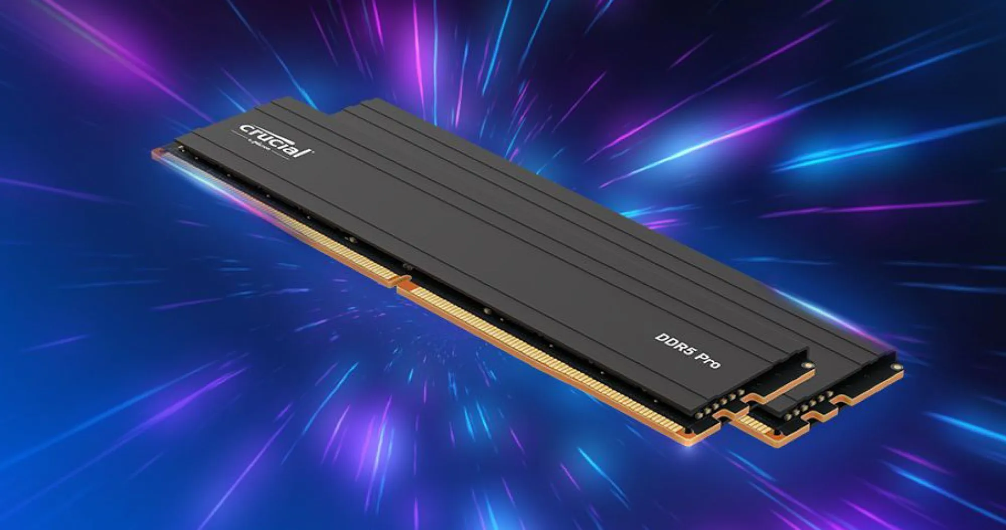 Оперативна памʼять Crucial Pro DDR5 32GB 1x32GB 5600MHz (CP32G56C46U5)