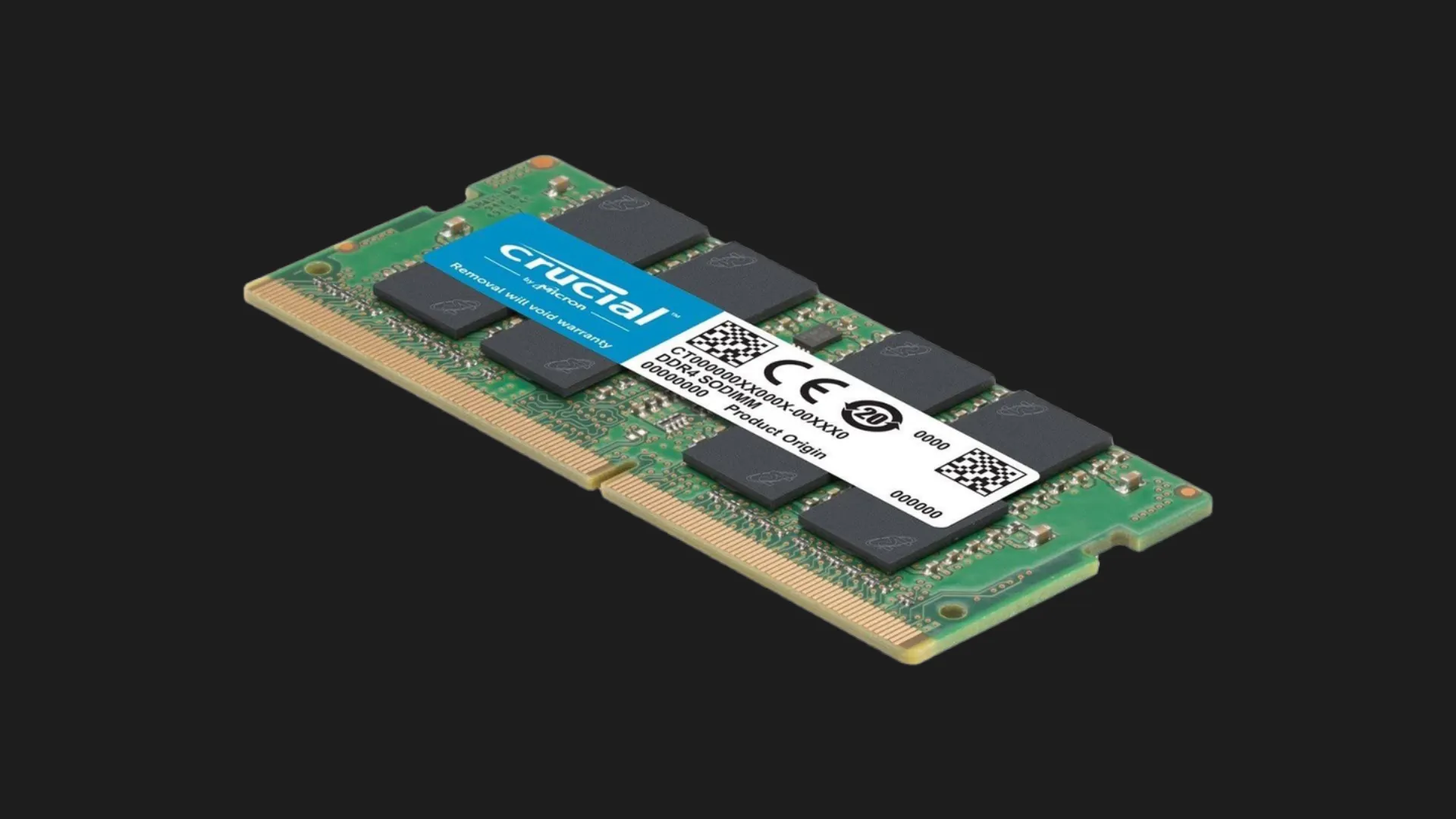Оперативна памʼять Crucial DDR4 64GB 2x32GB 3200MHz (CT2K32G4SFD832A)