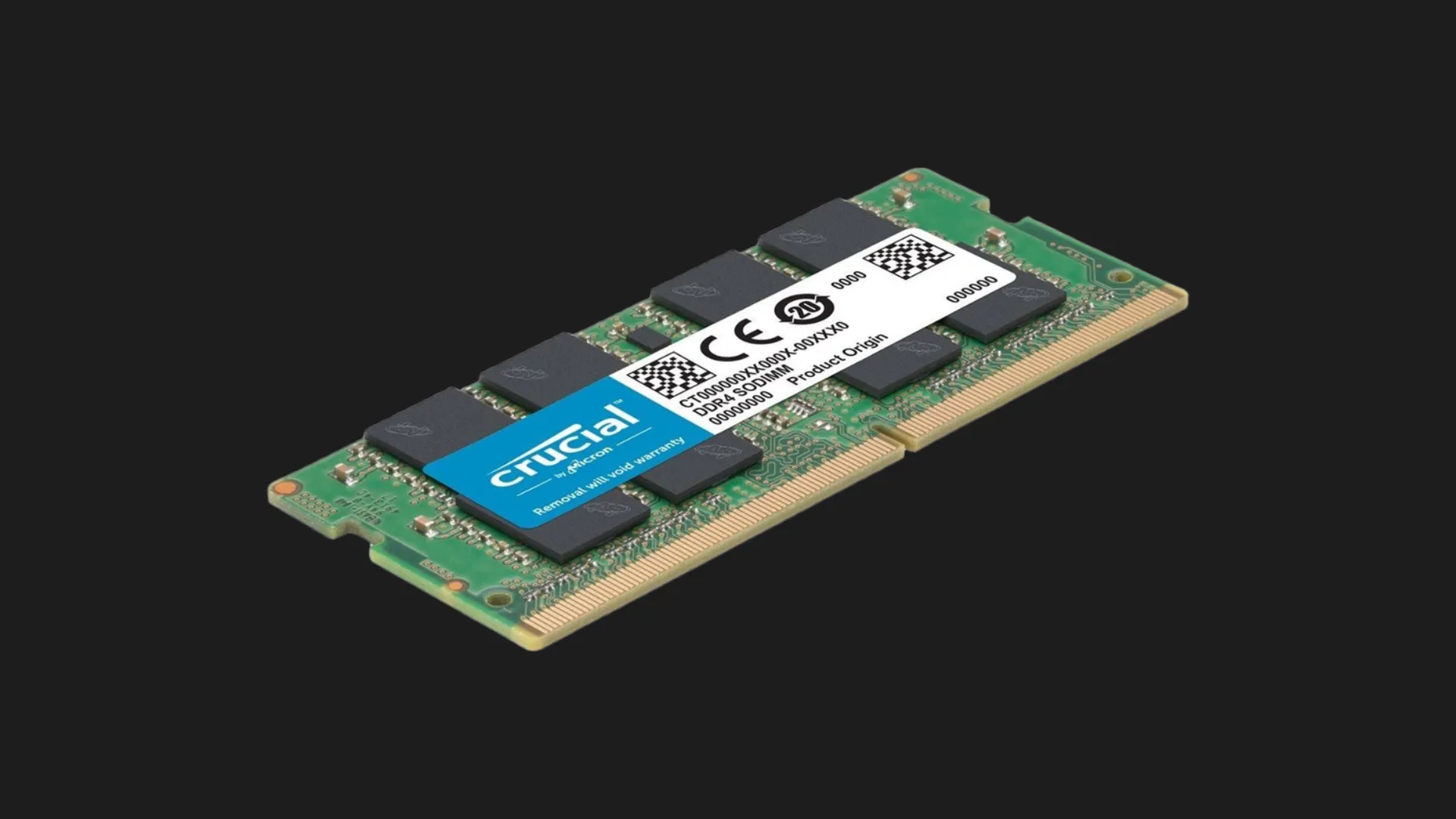 Оперативна памʼять Crucial DDR4 64GB 2x32GB 3200MHz (CT2K32G4SFD832A)