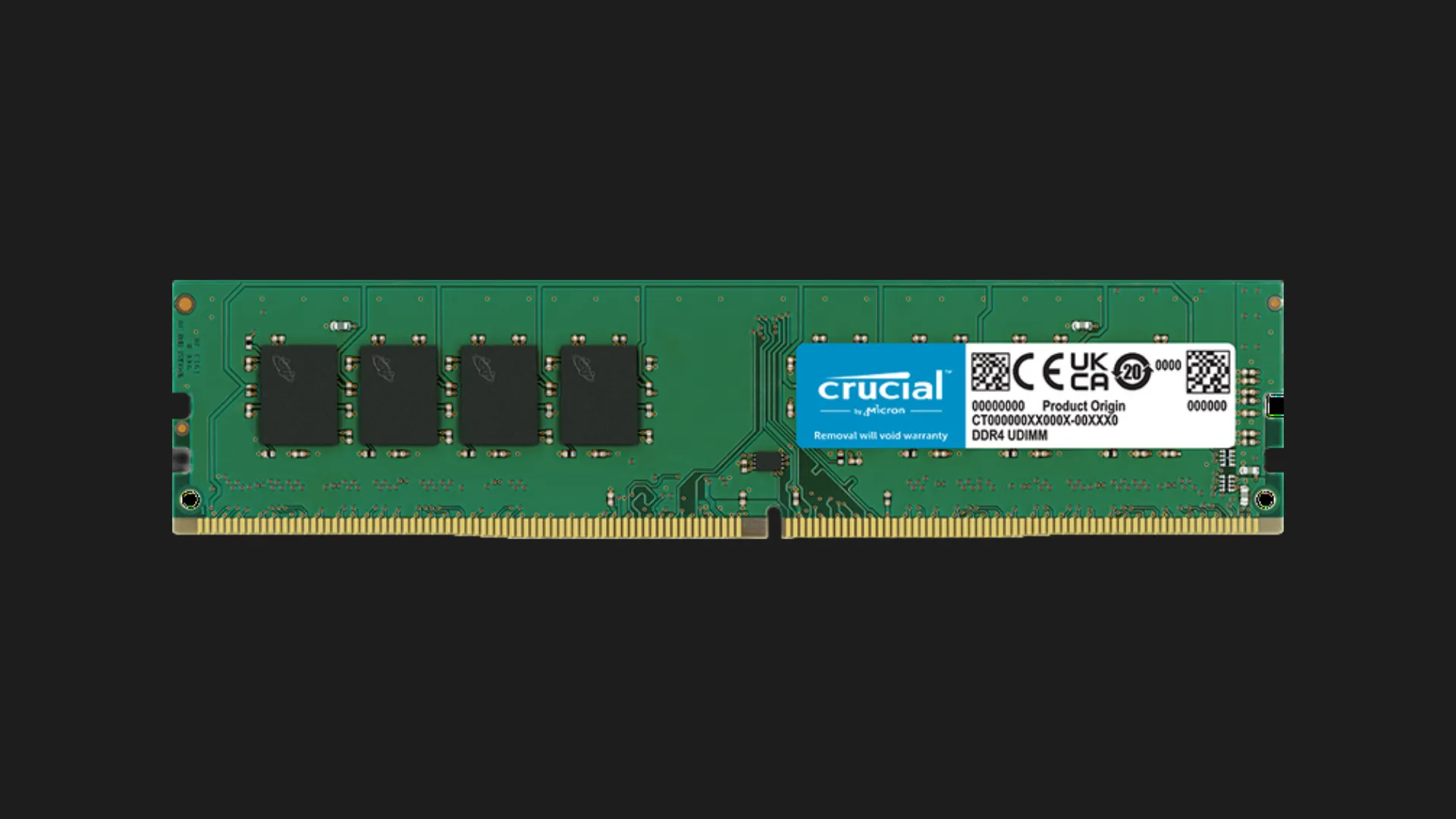 Оперативная память Crucial DDR4 8GB 1x8GB 3200MHz (CT8G4DFRA32A)