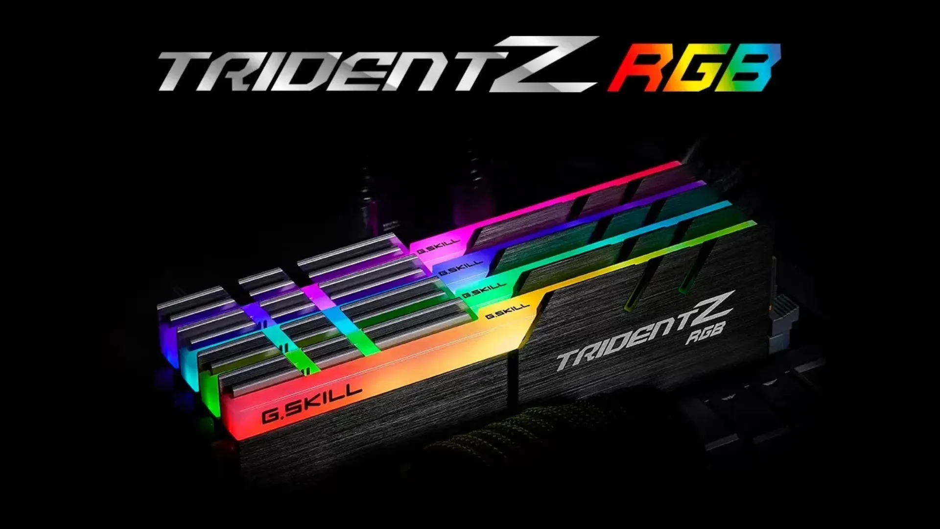 Оперативна памʼять G.Skill Trident Z RGB DDR4 32GB 2x16GB 3600MHz (F4-3600C18D-32GTZR)