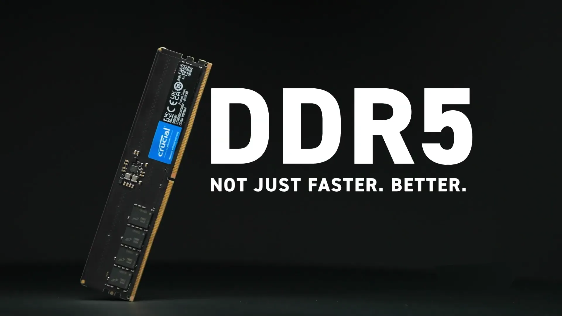 Оперативна памʼять Crucial DDR5 16GB 1x16GB 5600MHz (CT16G56C46U5)