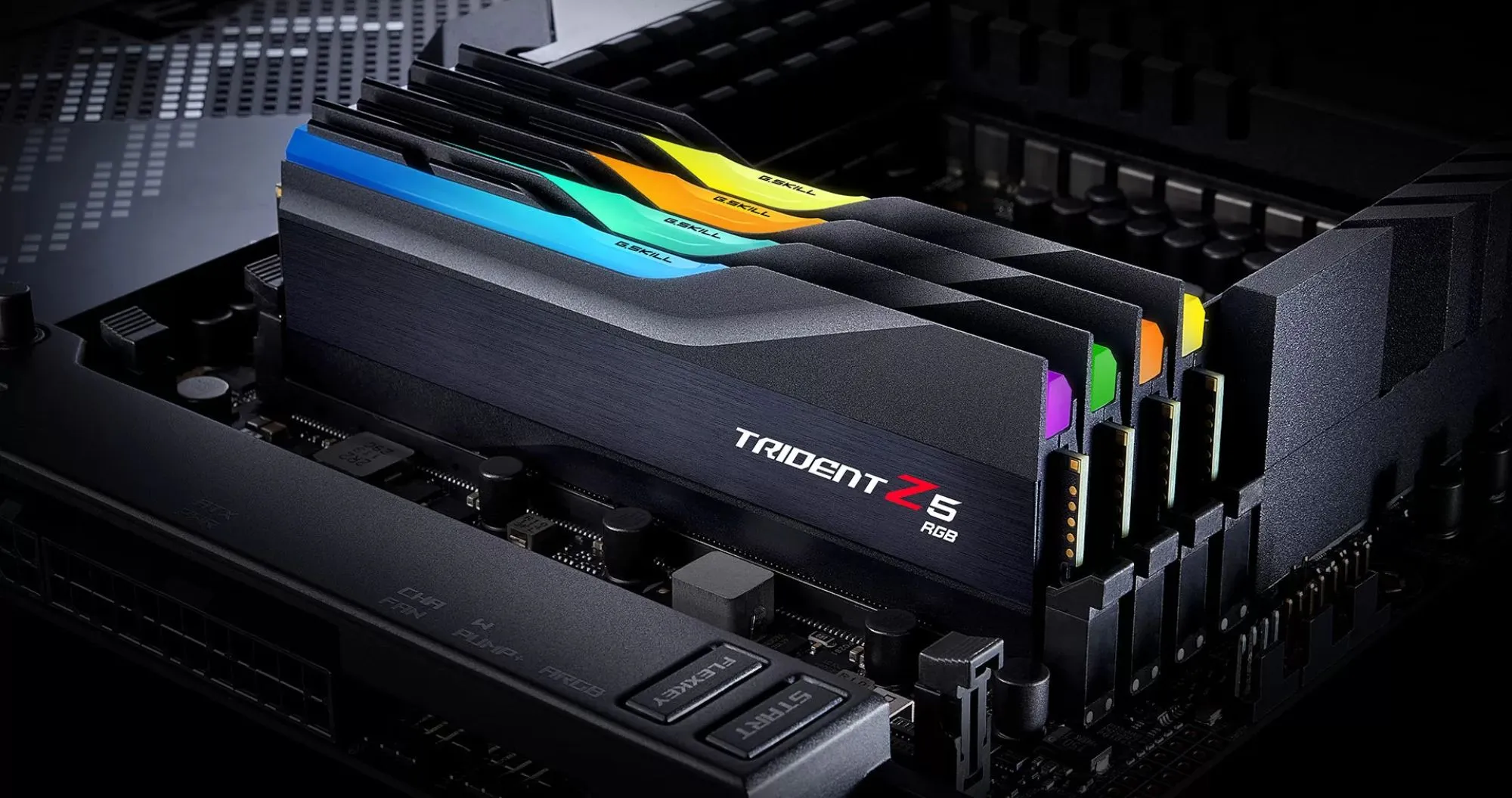 Оперативна памʼять G.Skill Trident Z5 RGB DDR5 32GB 2x16GB 6400MHz (F5-6400J3039G16GX2-TZ5RK)