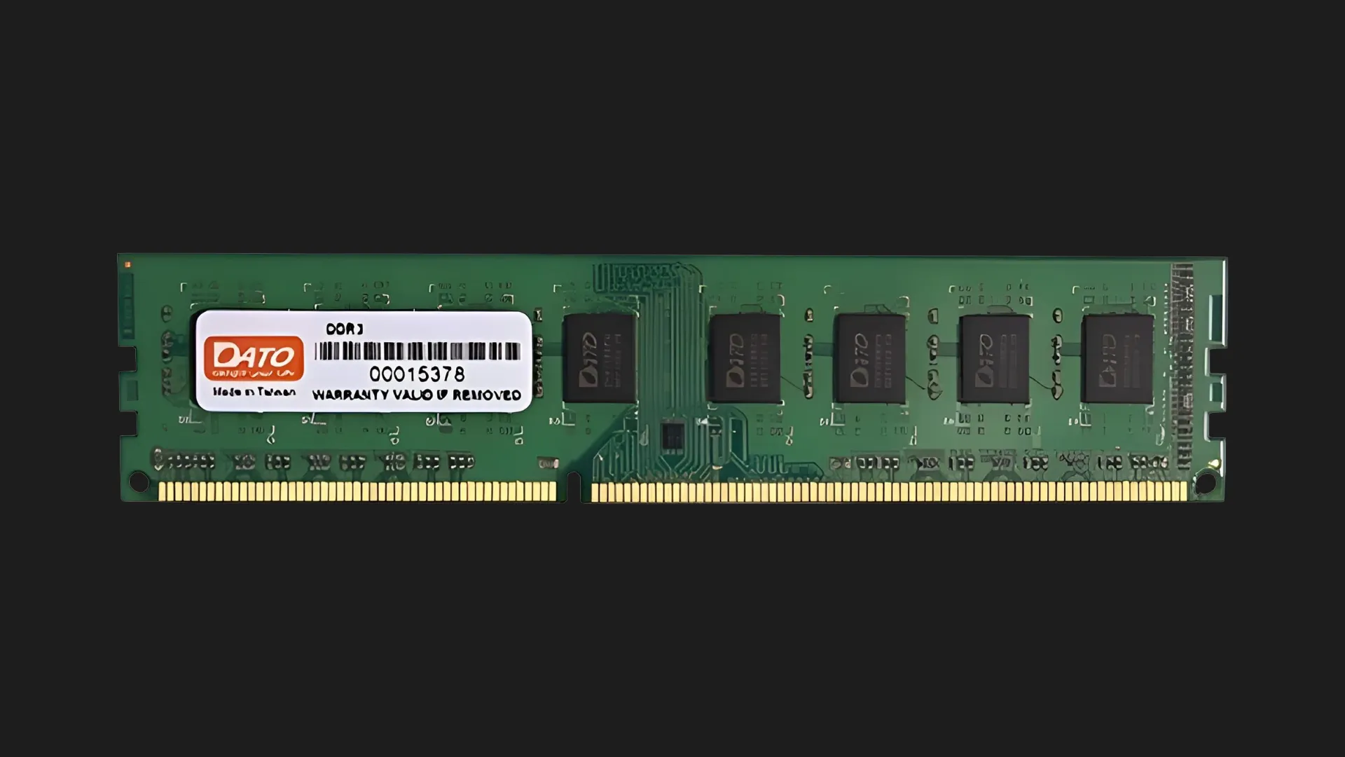 Оперативная память Dato DDR3 8GB 1x8GB 1600MHz (DT8G3DLDND16)