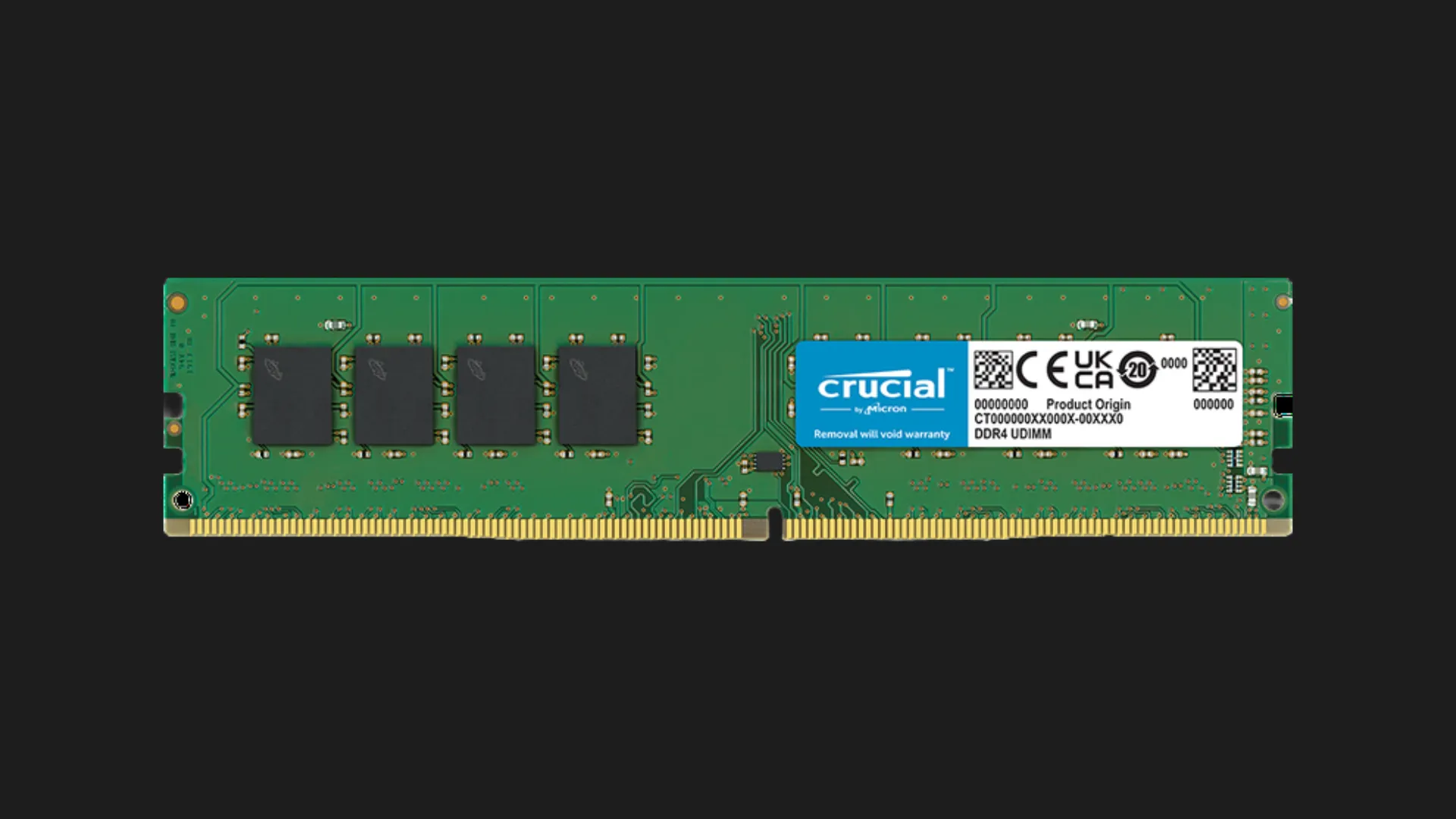 Оперативная память Crucial DDR4 16GB 2x8GB 3200MHz (CT2K8G4DFRA32A)