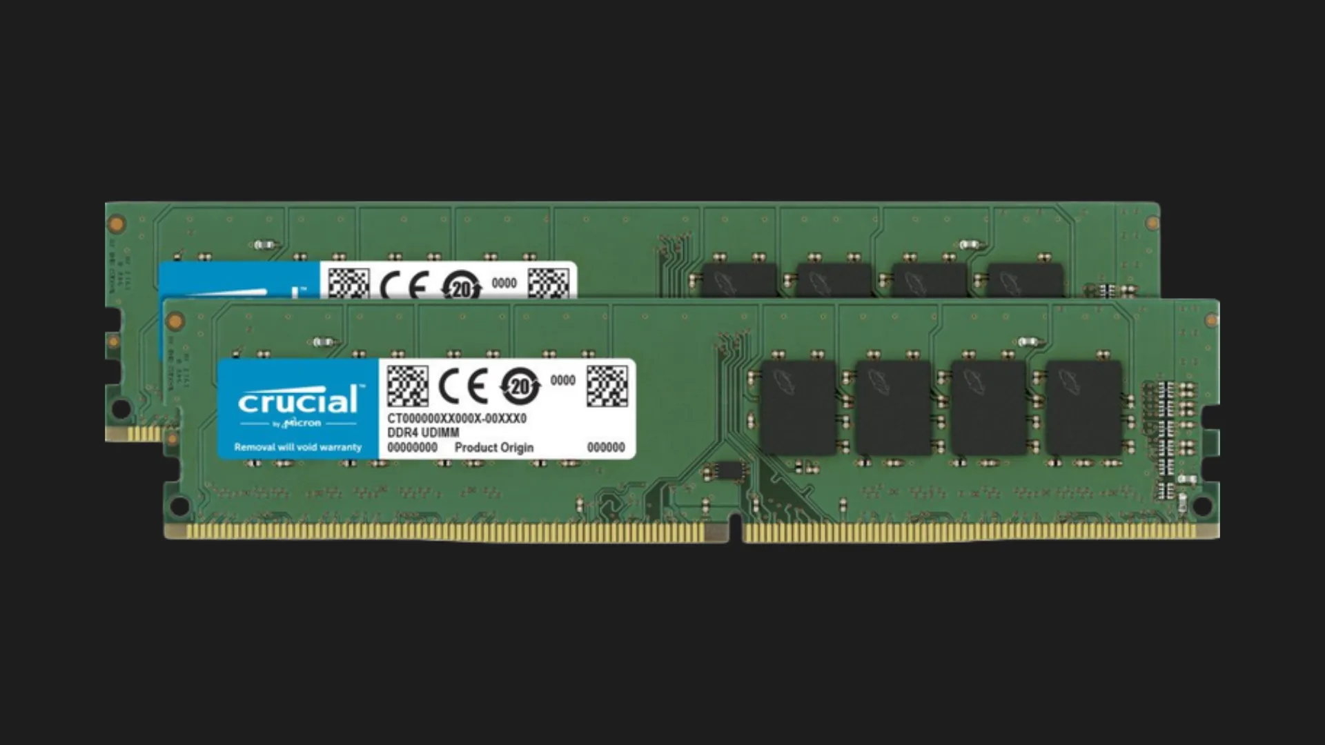 Оперативная память Crucial DDR4 16GB 2x8GB 3200MHz (CT2K8G4DFRA32A)