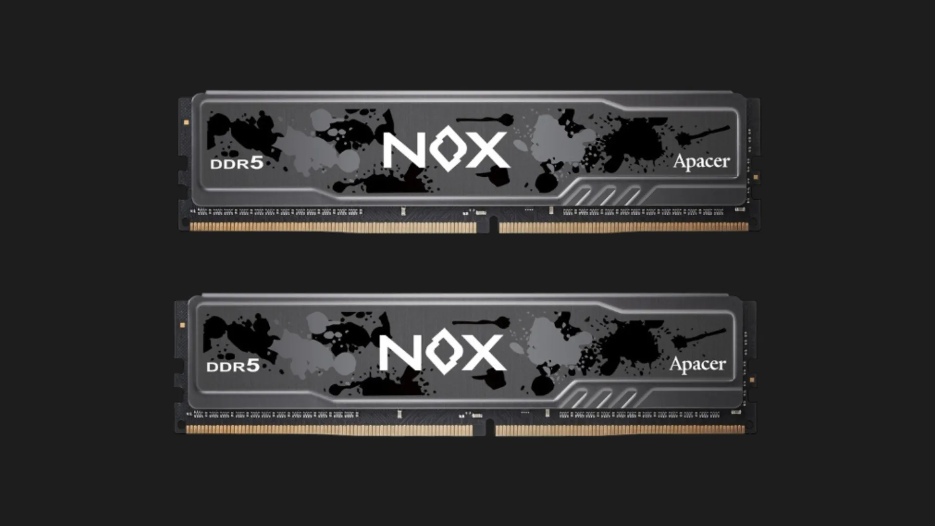 Оперативна памʼять Apacer NOX DDR5 32GB 2x16GB 5200MHz (AH5U32G52C522MBAA-2)