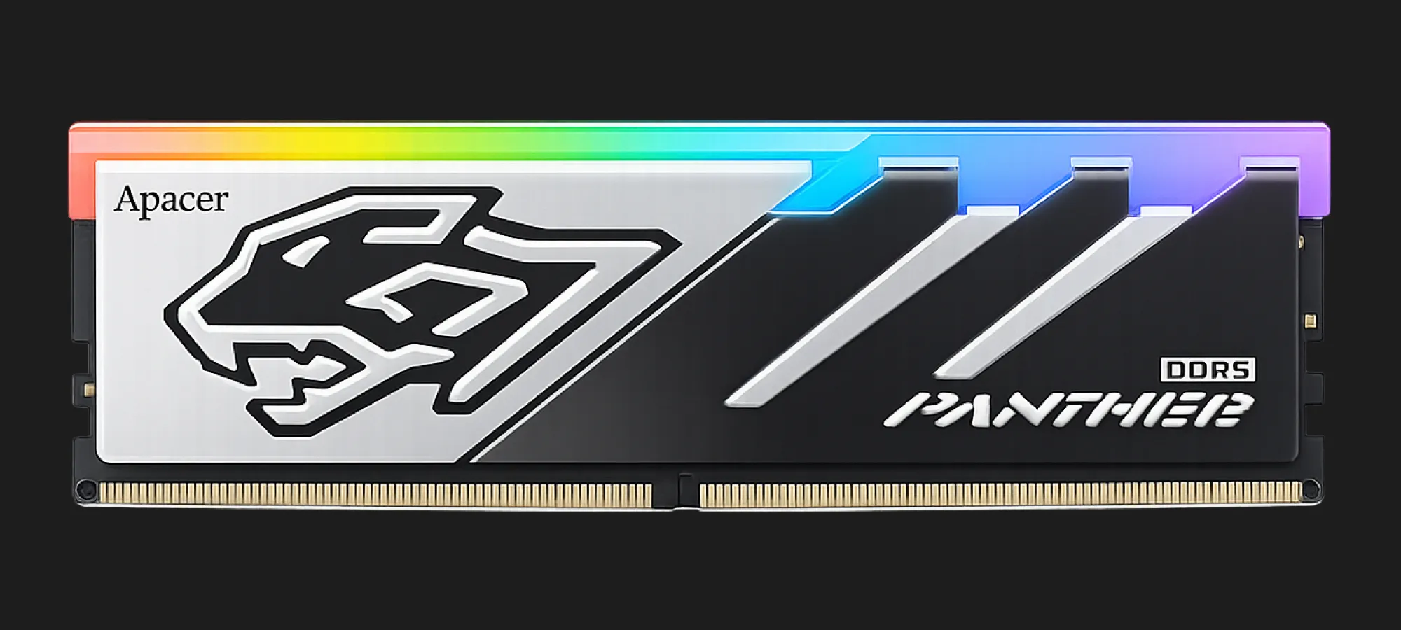 Оперативна памʼять Apacer Panther RGB DDR5 32GB 2x16GB 5600MHz (AH5U32G56C5229BAA-2)