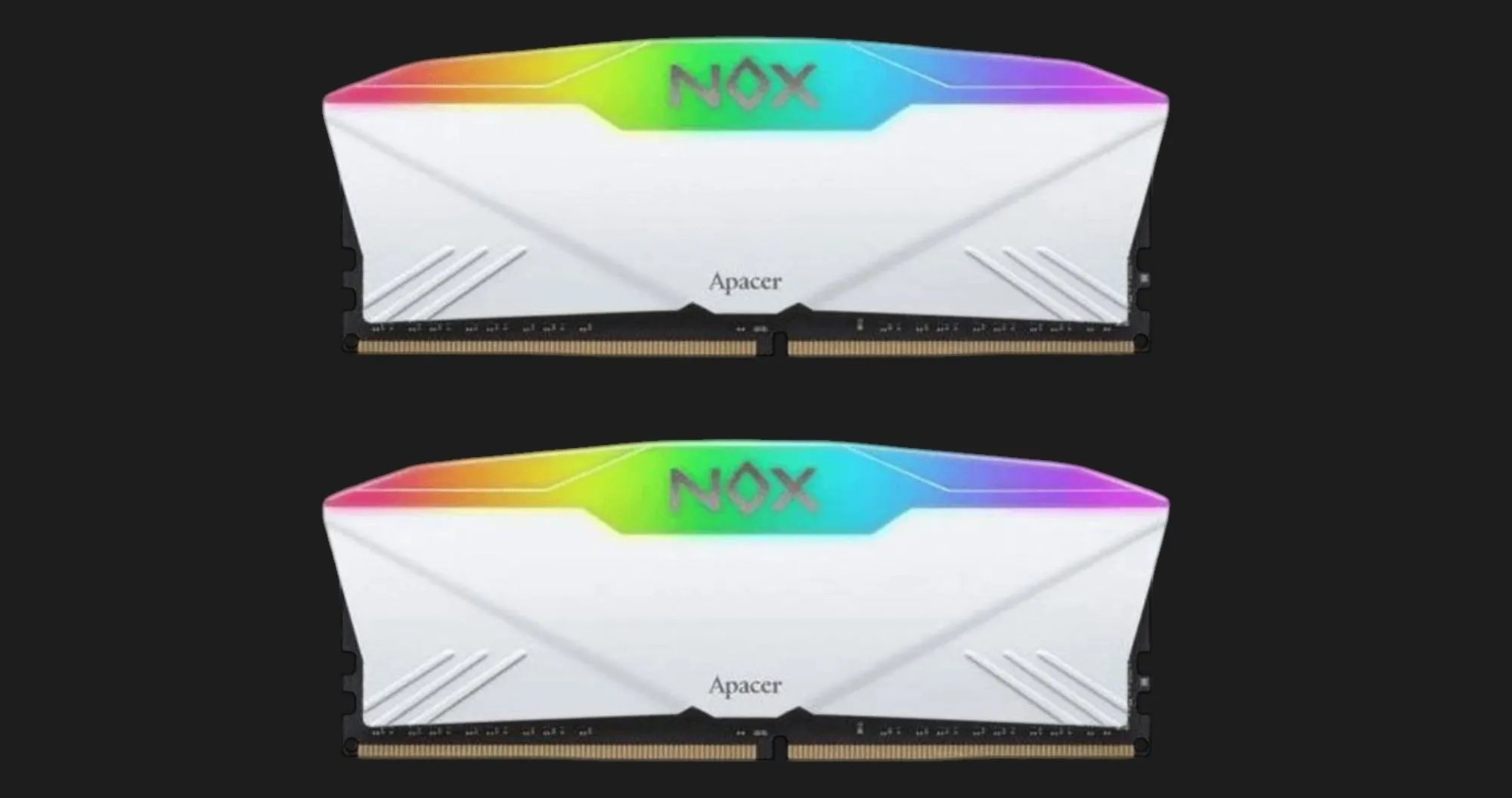 Оперативная память Apacer NOX RGB DDR4 16GB 2x8GB 3200MHz (AH4U16G32C28YNWAA-2)
