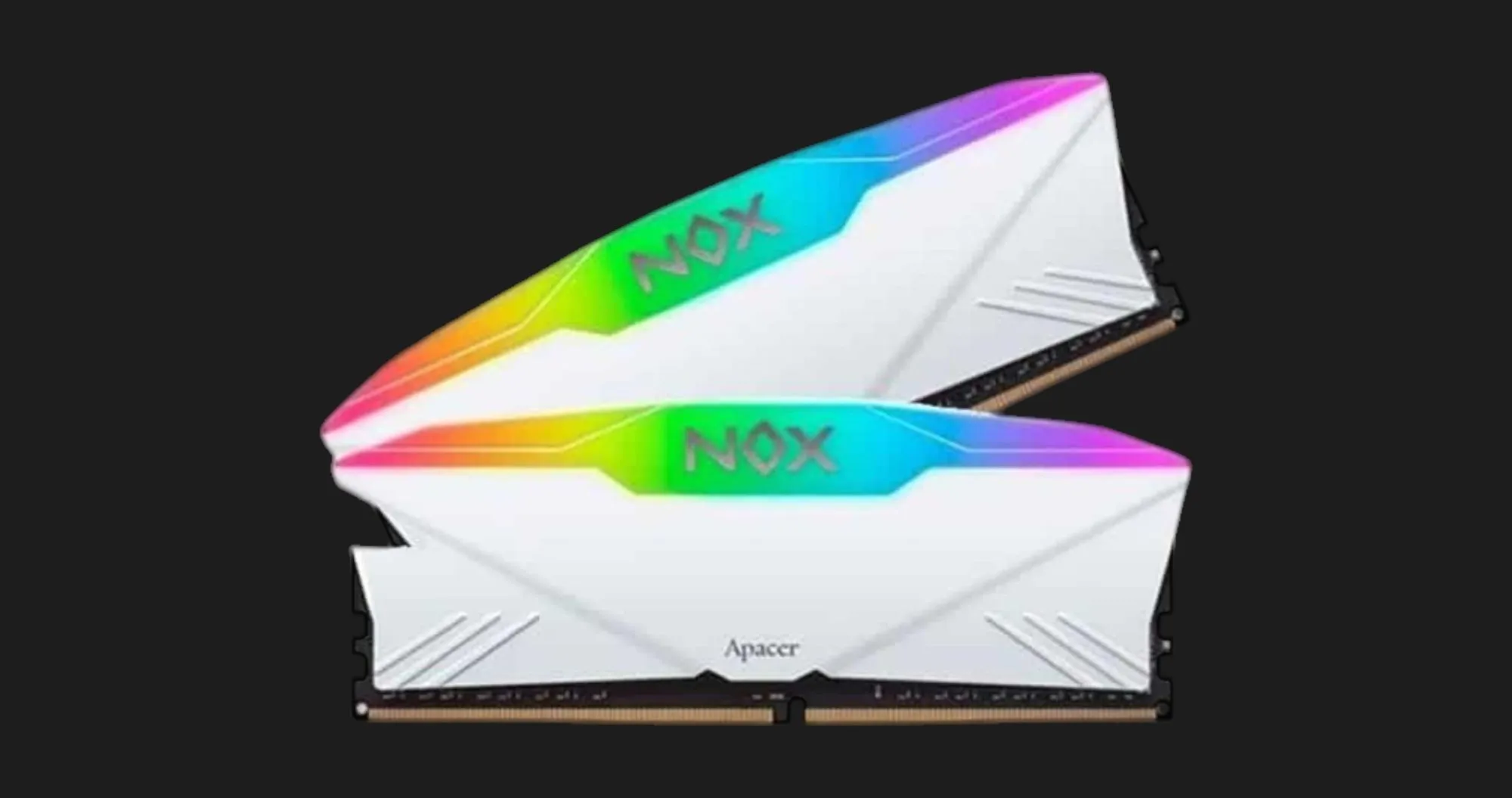 Оперативная память Apacer NOX RGB DDR4 16GB 2x8GB 3200MHz (AH4U16G32C28YNWAA-2)