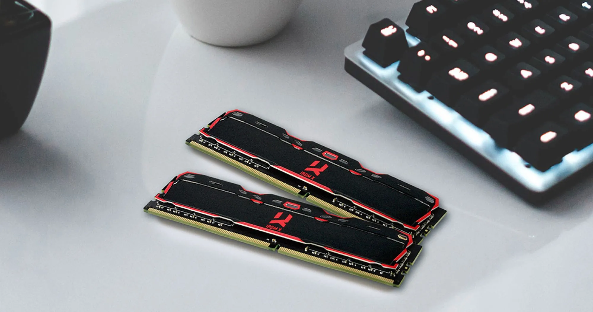 Оперативна памʼять Goodram Iridium X DDR4 32GB 2x16GB 3200MHz (IR-X3200D464L16A/32GDC)