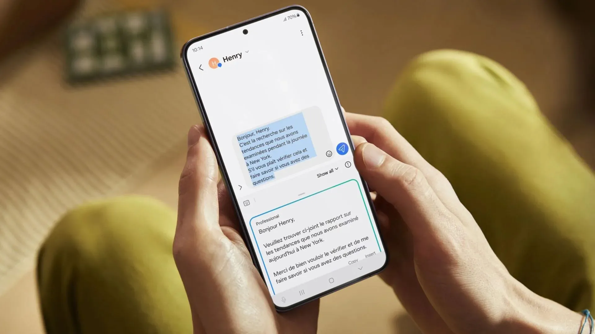Samsung Messages
