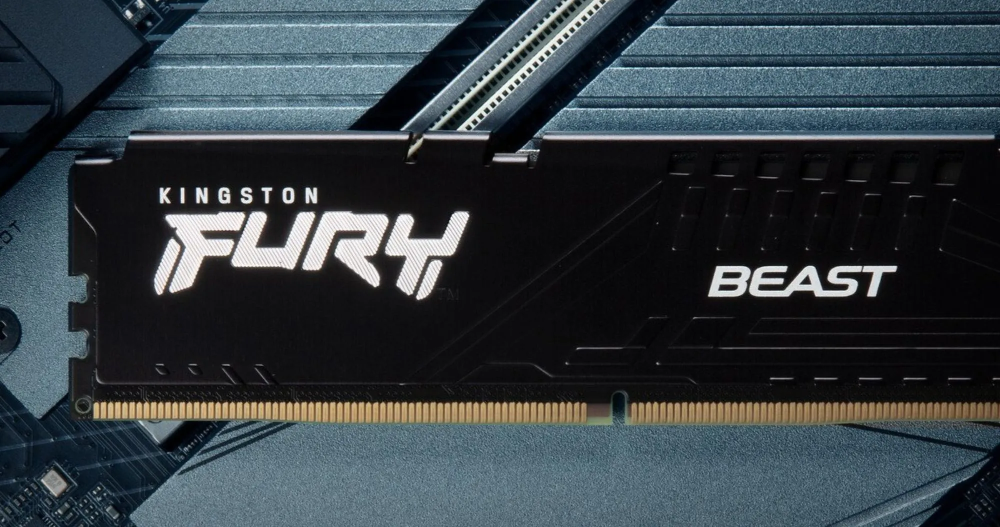 Оперативная память Kingston Fury Beast DDR5 32GB 2x16GB 6400MHz (KF564C32BBEK2-32)