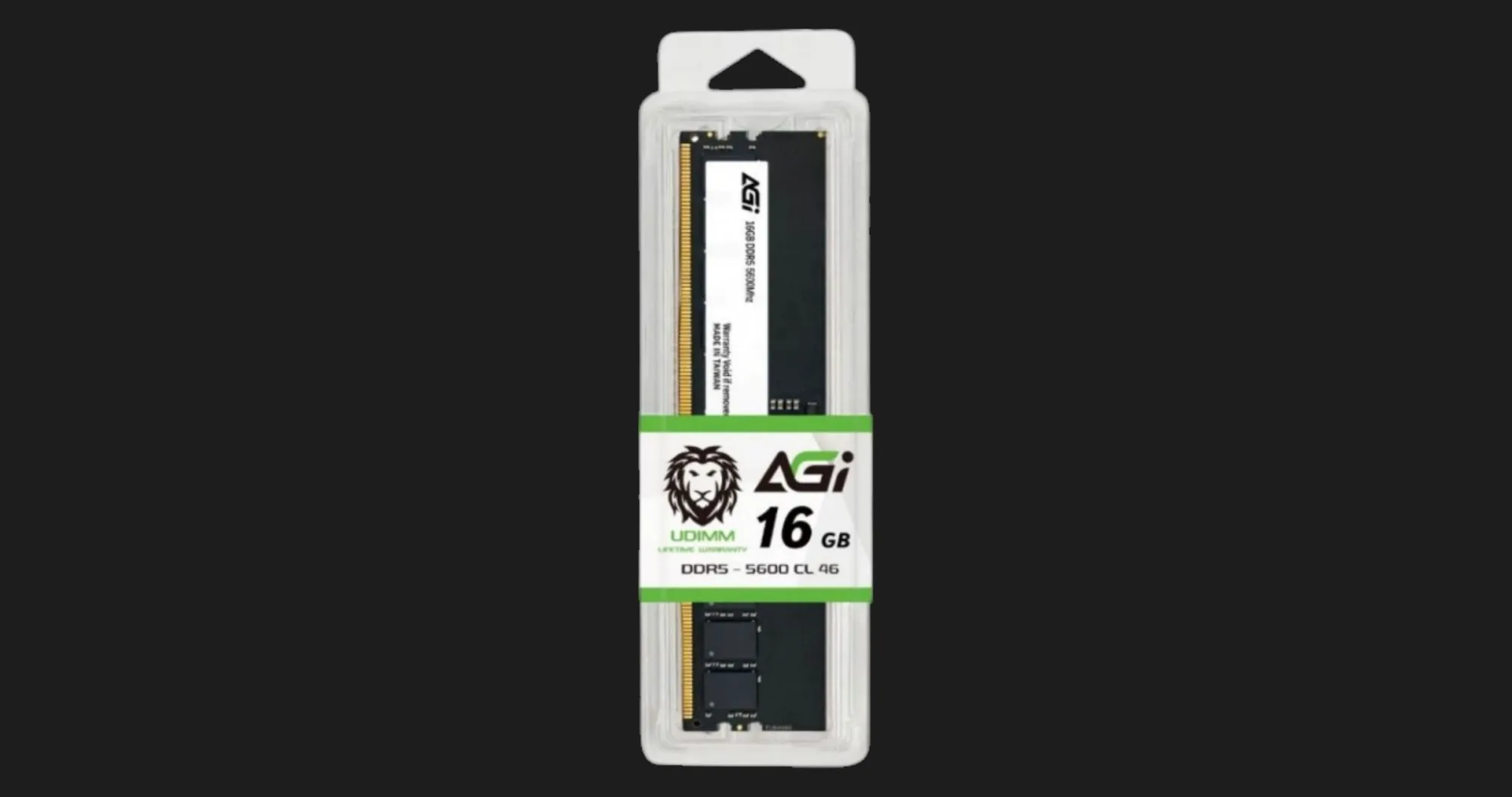 Оперативна памʼять AGI DDR5 16GB 1x16GB 5600MHz (AGI560016UD238-ST)