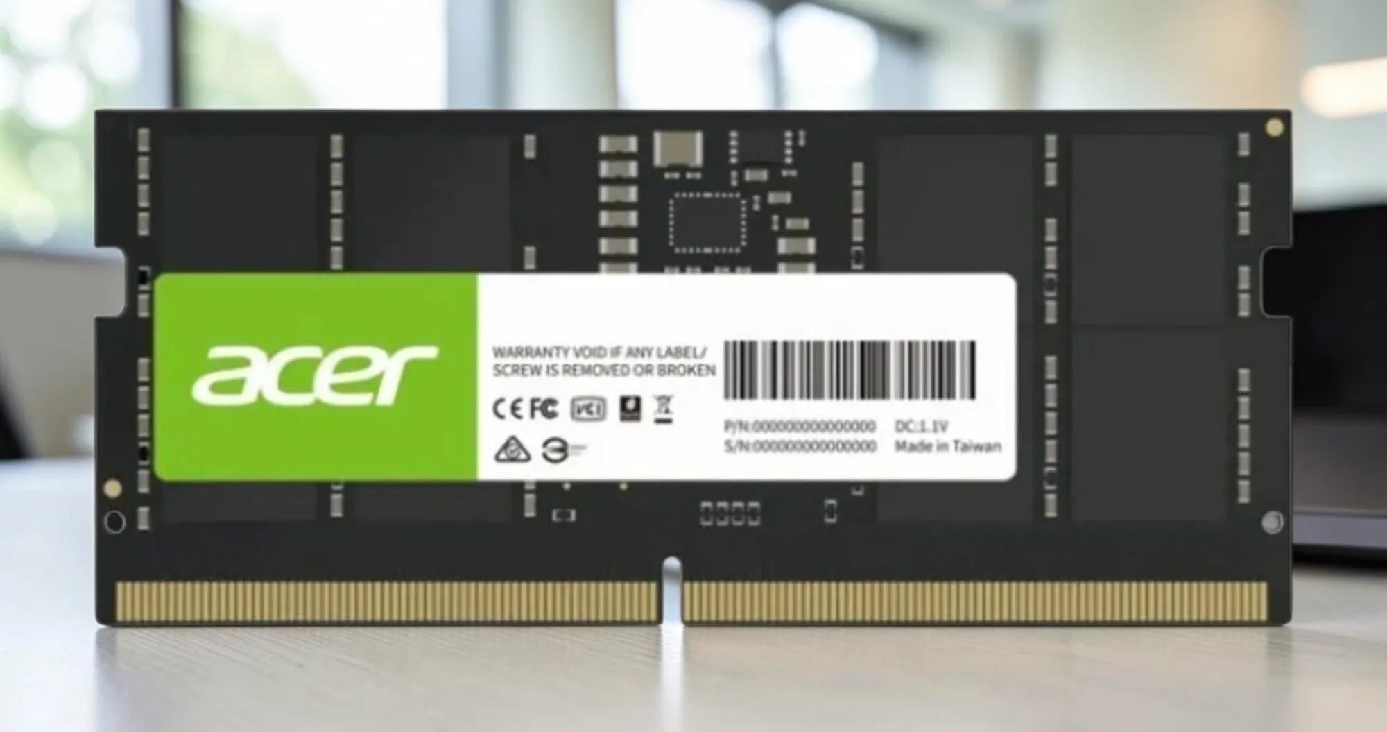 Оперативна памʼять Acer SO-DIMM  SD200 DDR5 32GB 1x32GB 5600MHz (BL.9BWWA.419)