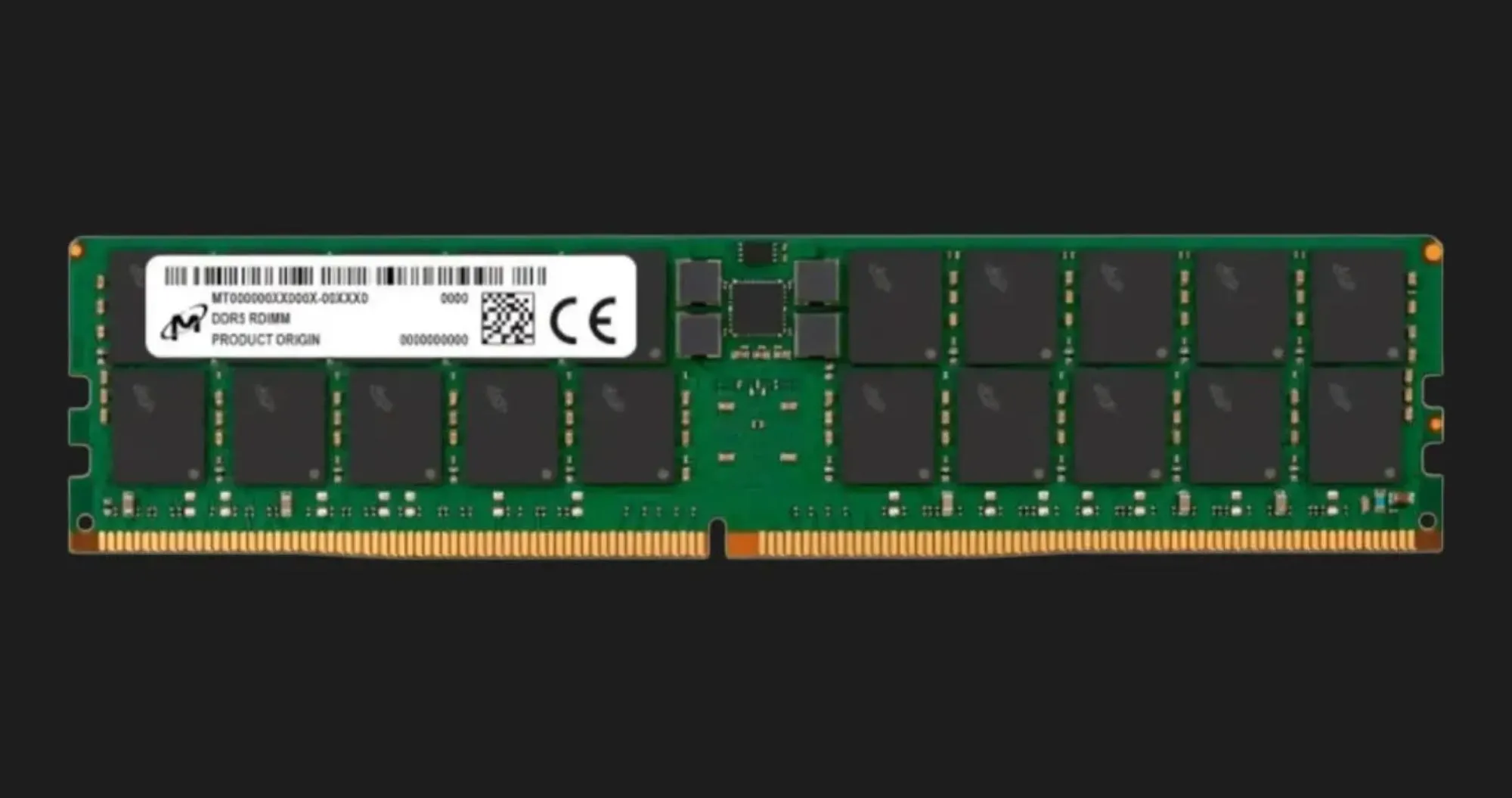 Оперативная память Micron DDR5 64GB 1x64GB 5600MHz (MTC40F2046S1RC56BR)