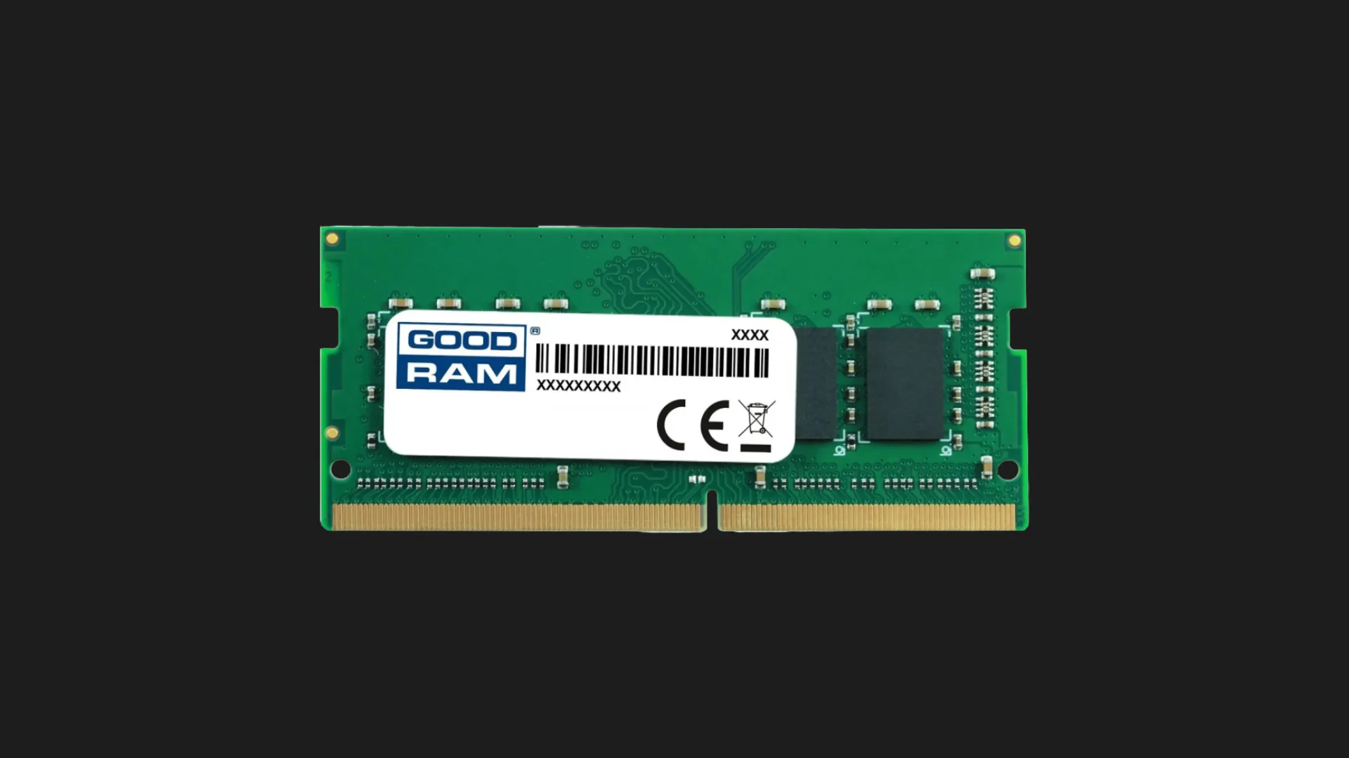 Оперативна памʼять Goodram SO-DIMM DDR4 8GB 1x8GB 3200MHz (GR3200S464L22S/8G)
