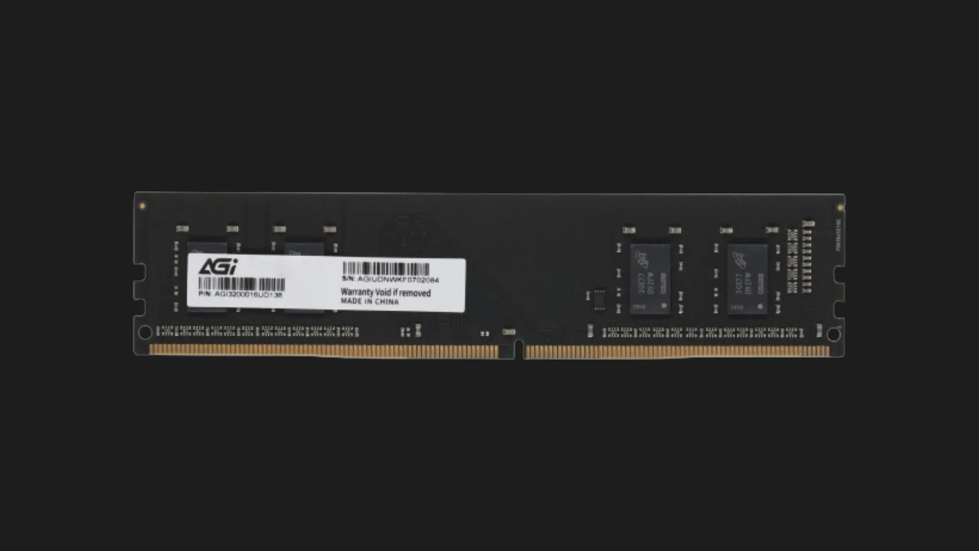 Оперативная память AGI UD138 DDR4 16GB 1x16GB 3200MHz (AGI320016UD138-ST)