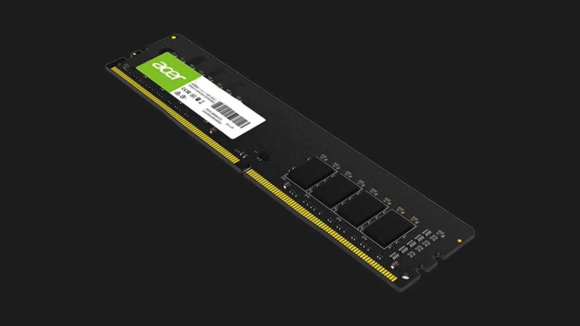 Оперативна памʼять Acer UD100 DDR4 16GB 1x16GB 3200MHz (BL.9BWWA.227)