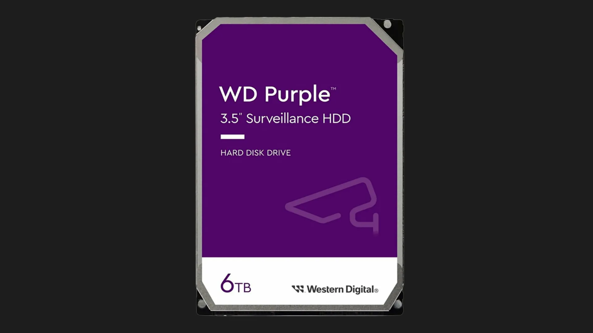 Жесткий диск Western Digital Purple 6TB 3.5" 256MB 5400rpm (WD64PURZ)