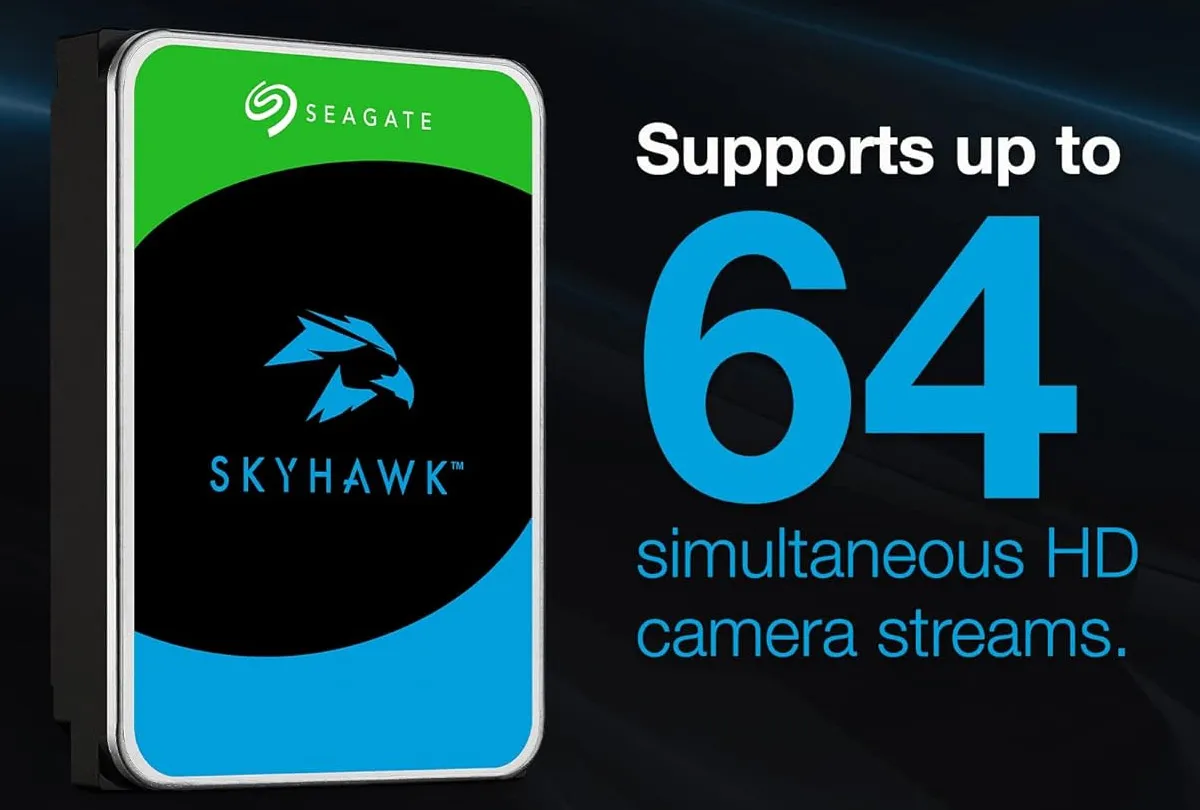 Жорсткий диск Seagate SkyHawk 4TB 3.5" 256MB 5400rpm (ST4000VX016)